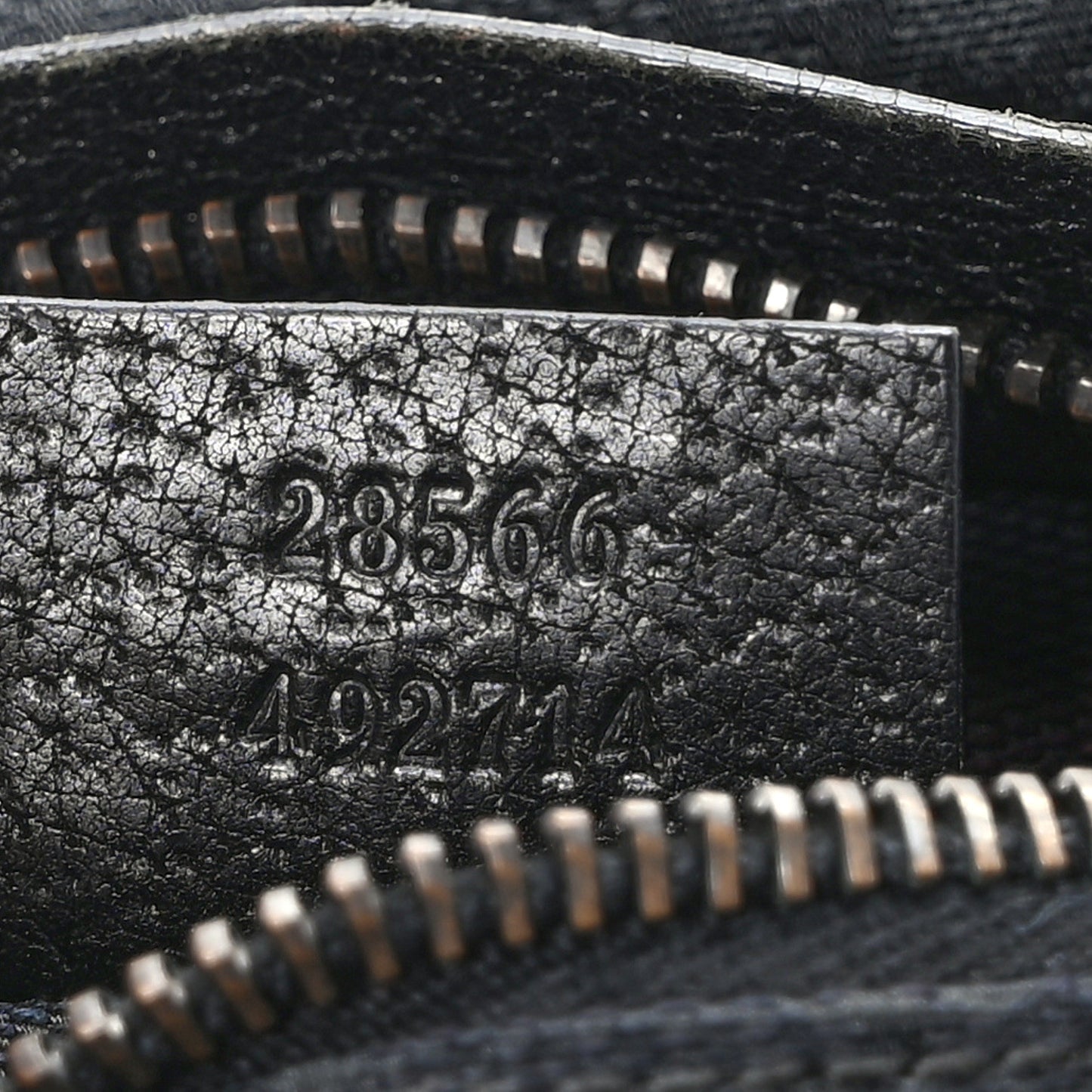 GG Monogram Double Pocket Belt Bag Black