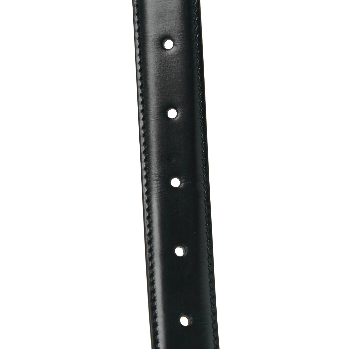 Calfskin Icaro Square G 25mm Belt 110 44 Black