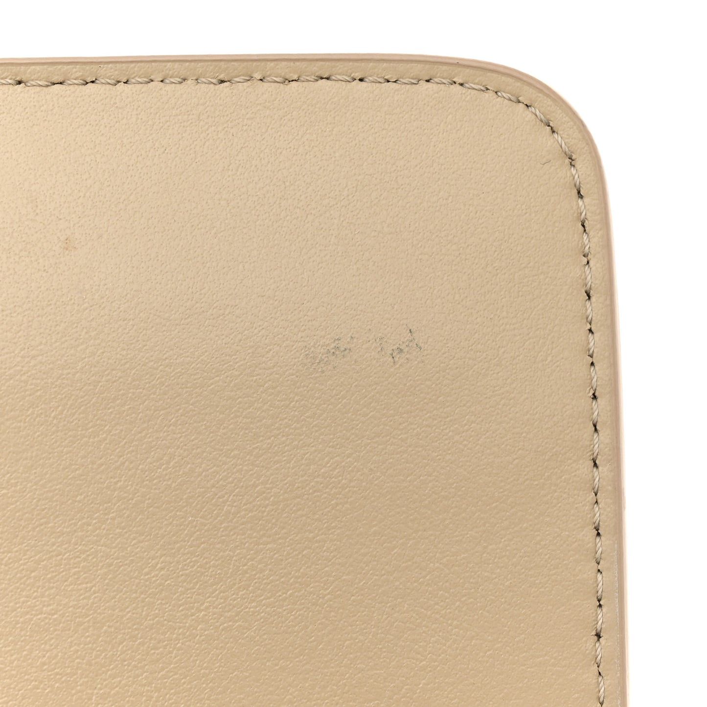 Grainy Calfskin Vintage Check Hampshire Crossbody Beige