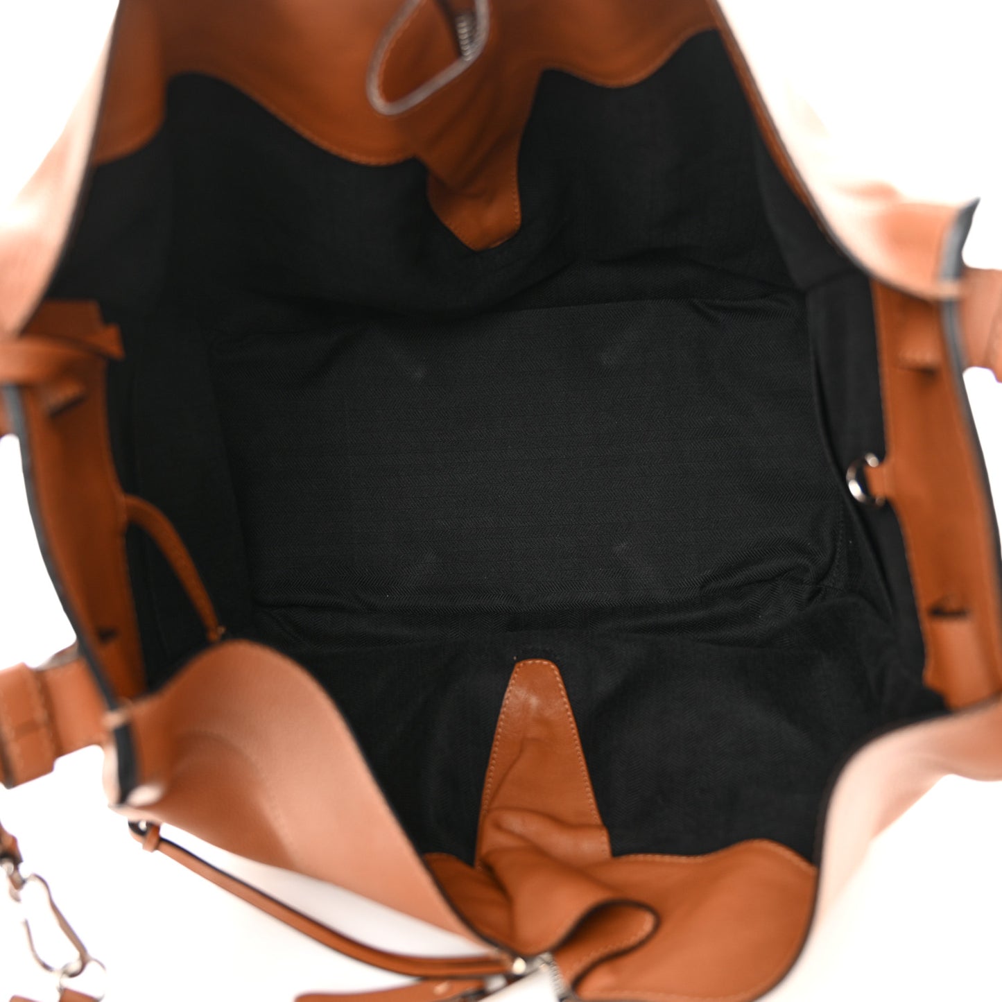 Calfskin Medium Hammock Shoulder Bag Tan