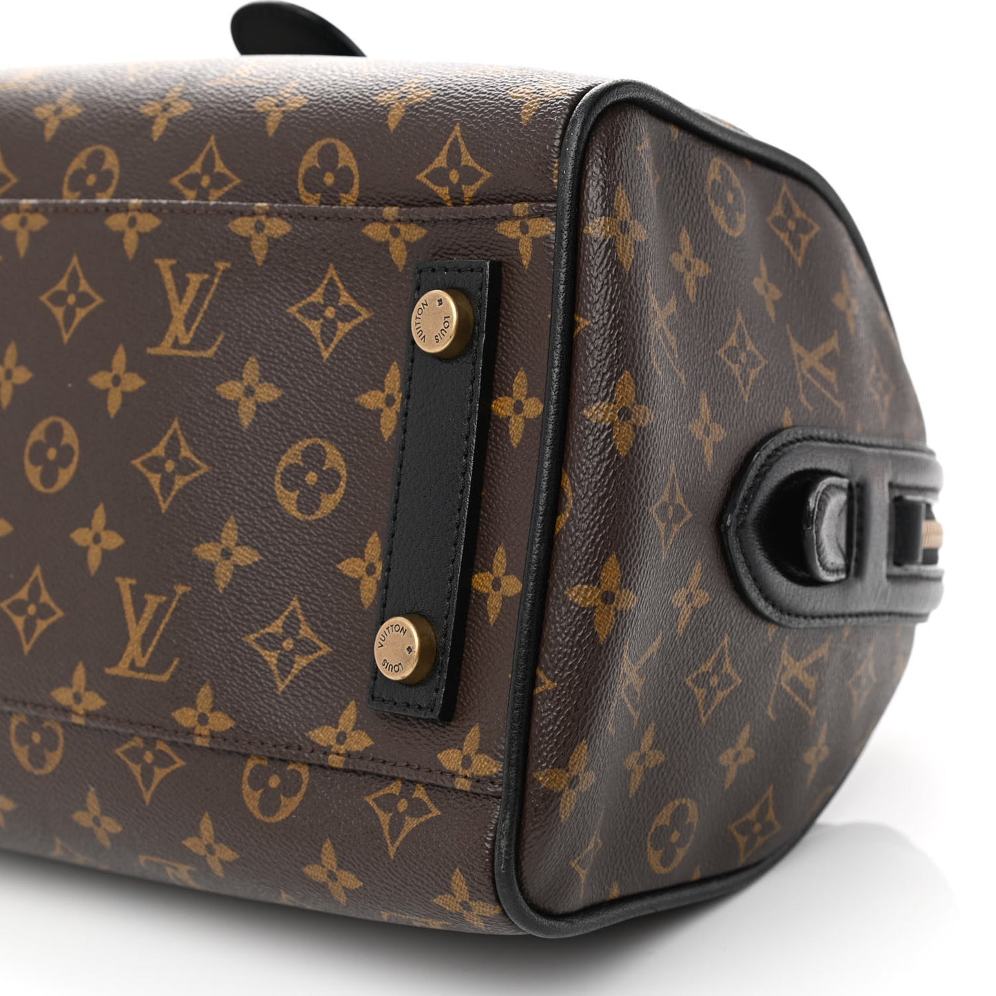 Monogram Golden Arrow Speedy Black