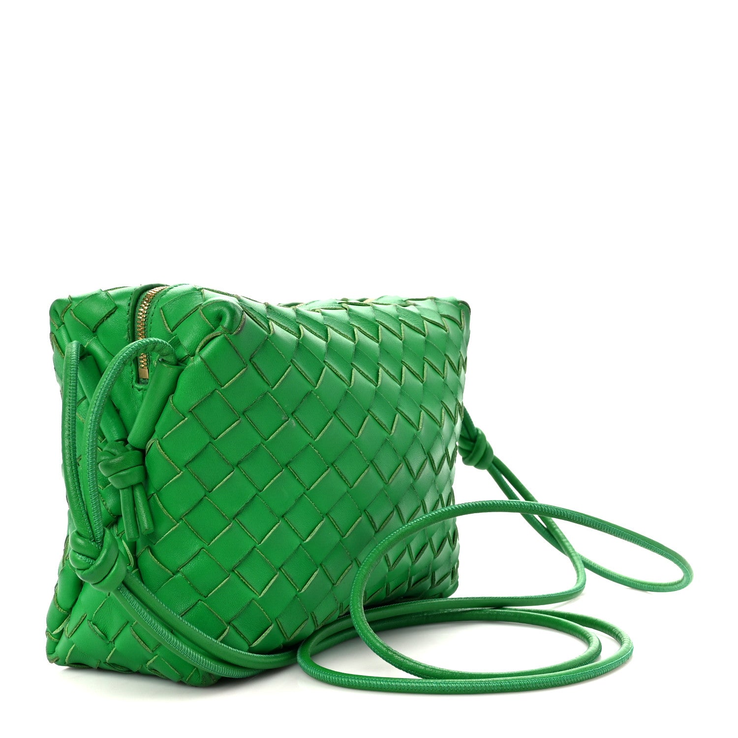 Bottega Veneta Nappa Intrecciato Small Loop Camera Bag Parakeet 3 of 11