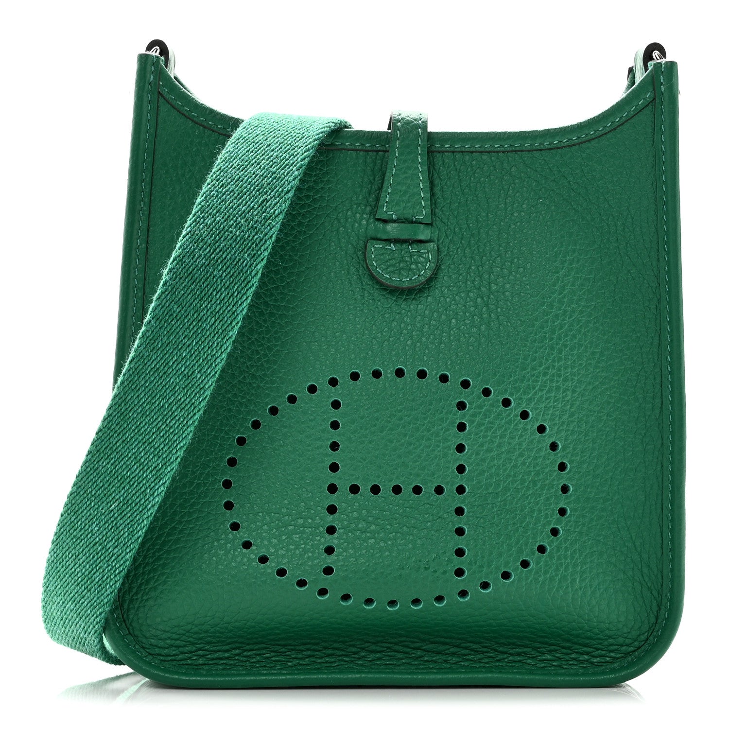 Hermes Taurillon Clemence Evelyne TPM Vert Vertigo 1808666