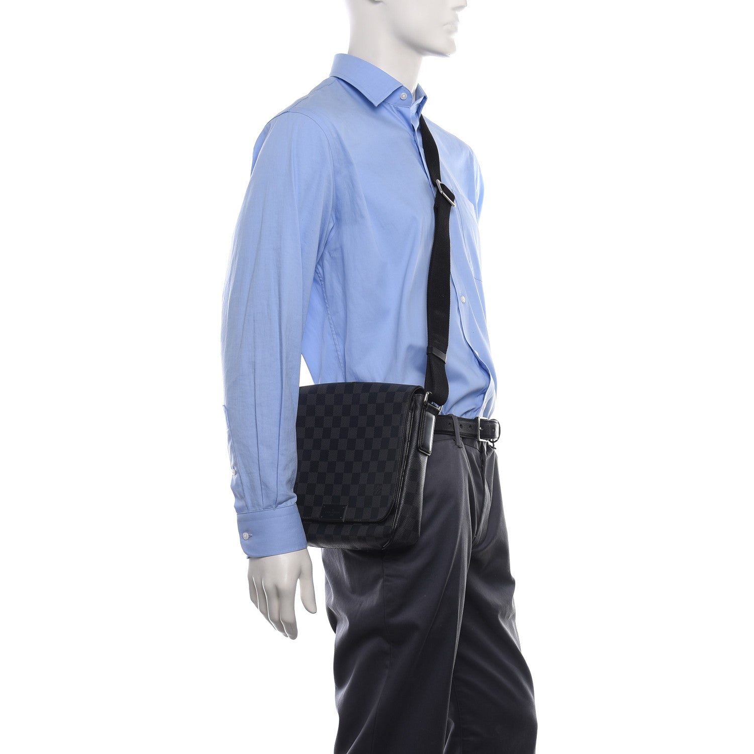 Louis Vuitton Damier Graphite District PM 2 of 10