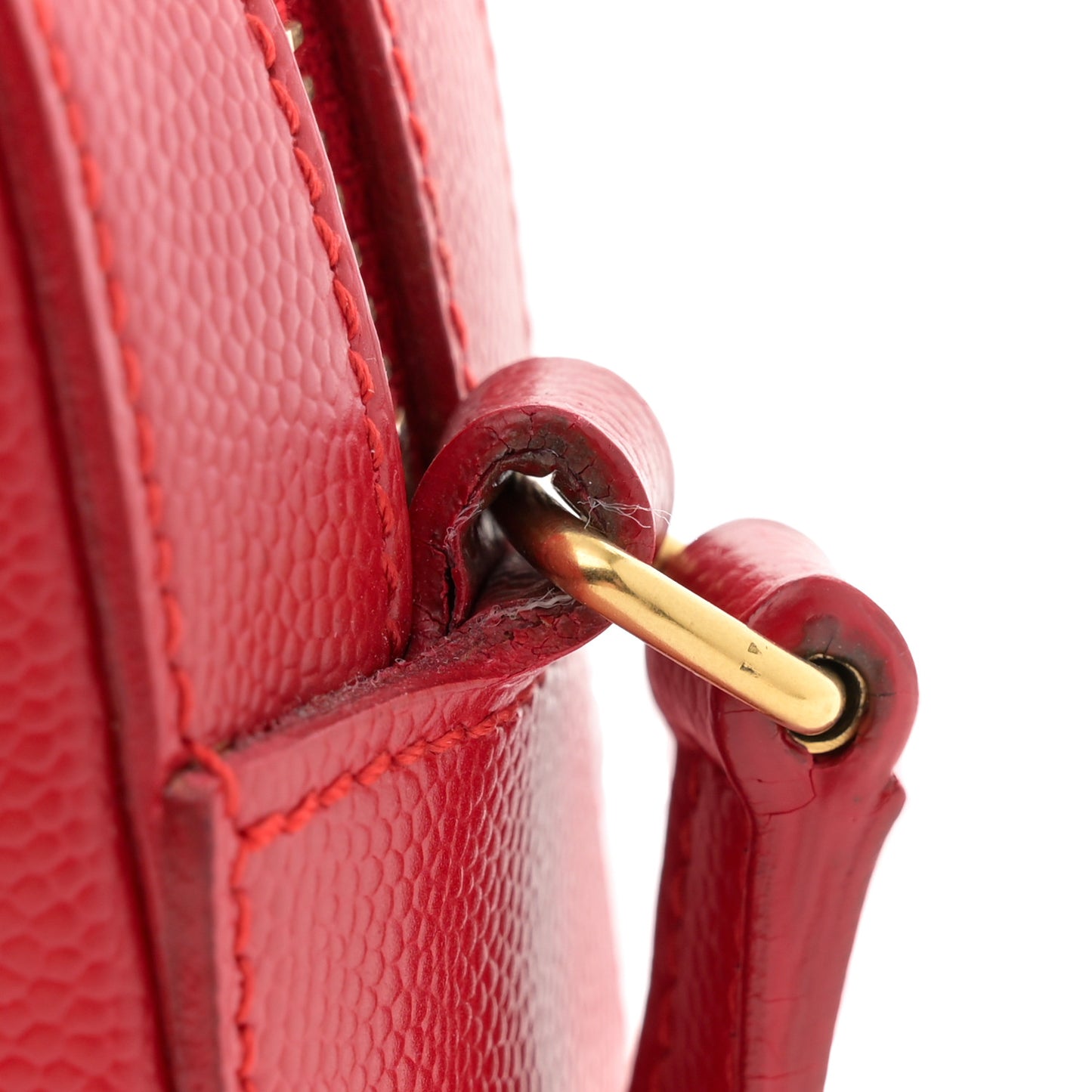 Grain De Poudre Small Classic Monogram Camera Bag New Red