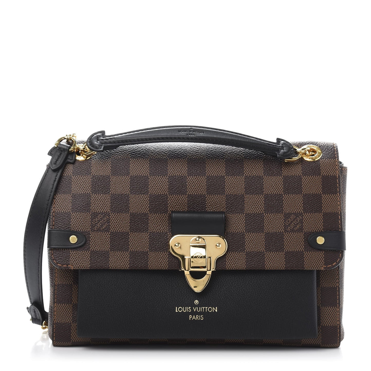 Damier Ebene Vavin PM Black