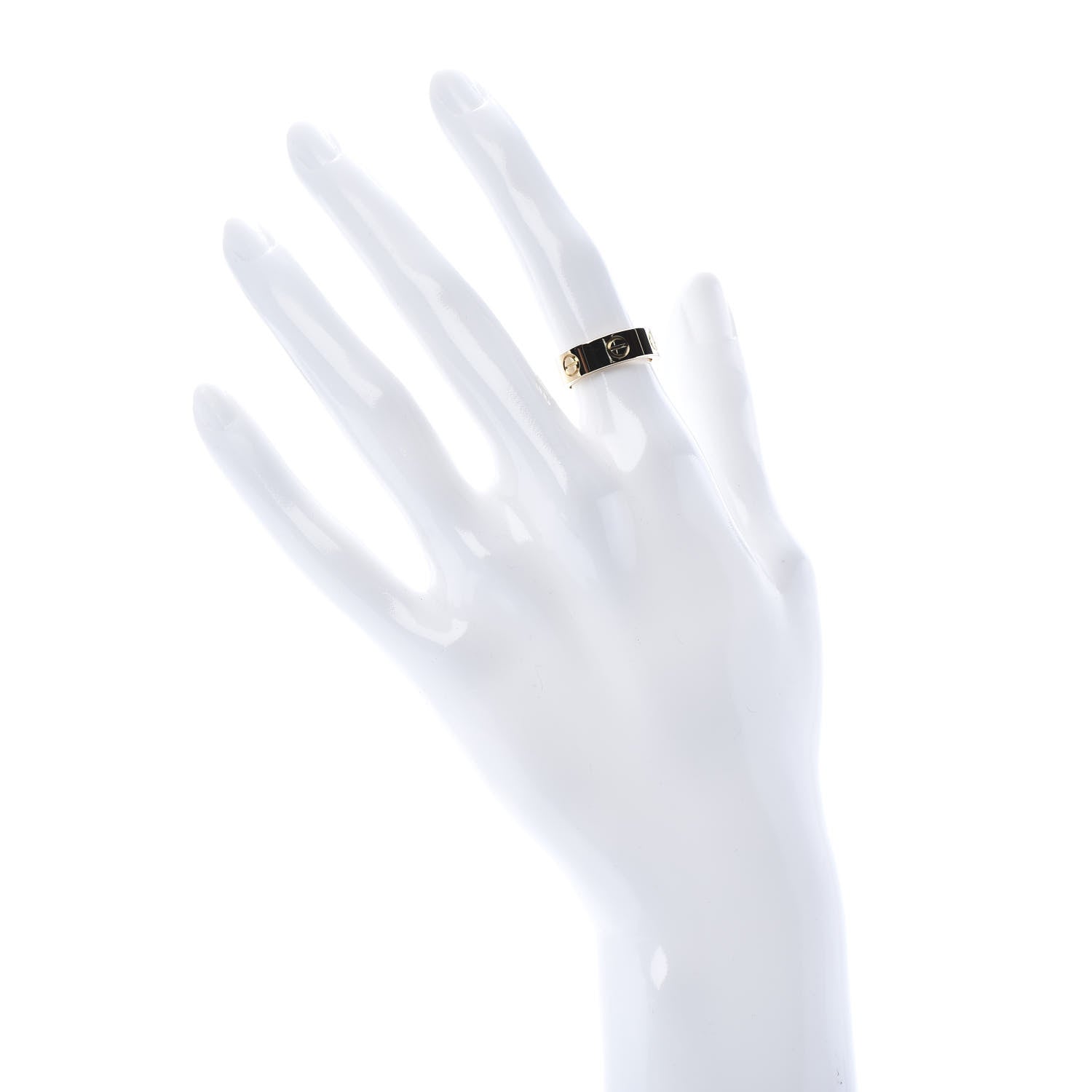Cartier 18K Yellow Gold 5.5mm LOVE Ring 49 4.75 2 of 6