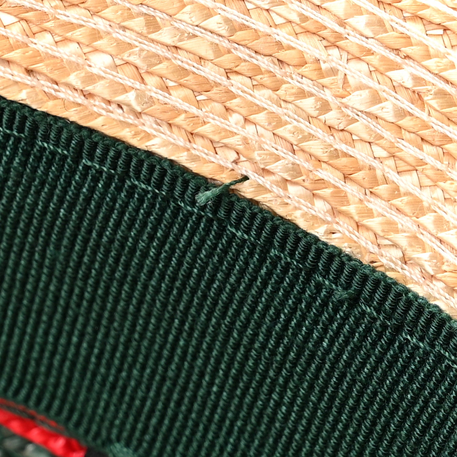 Gucci Abaca Straw Web Fedora Hat S 10 of 11