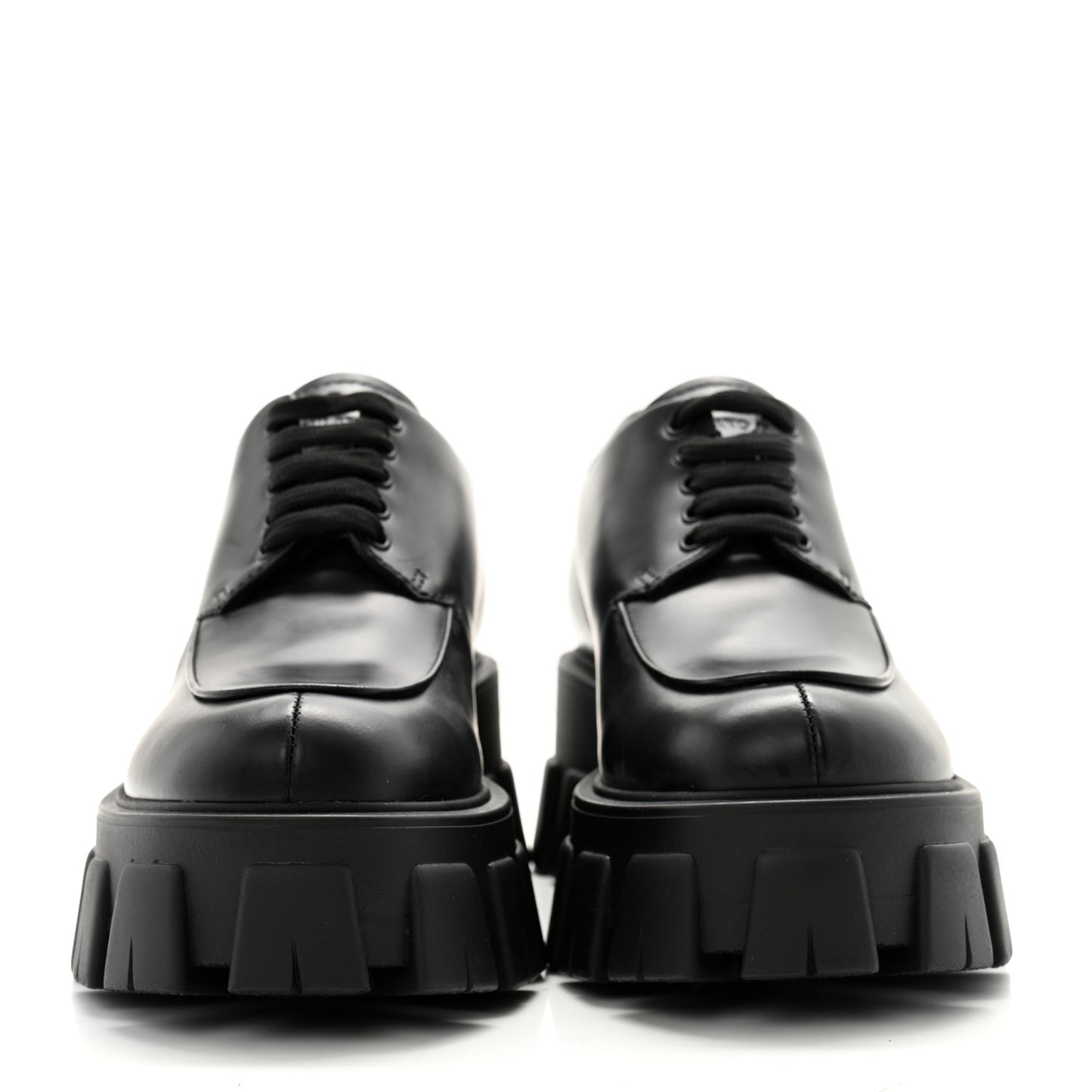 Spazzolato Rois Monolith 55mm Derby Loafers 35.5 Black