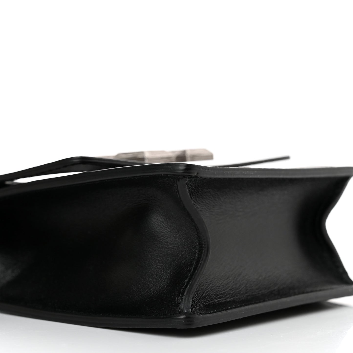 Calfskin Jitney 0.7 Meteor Bag Black