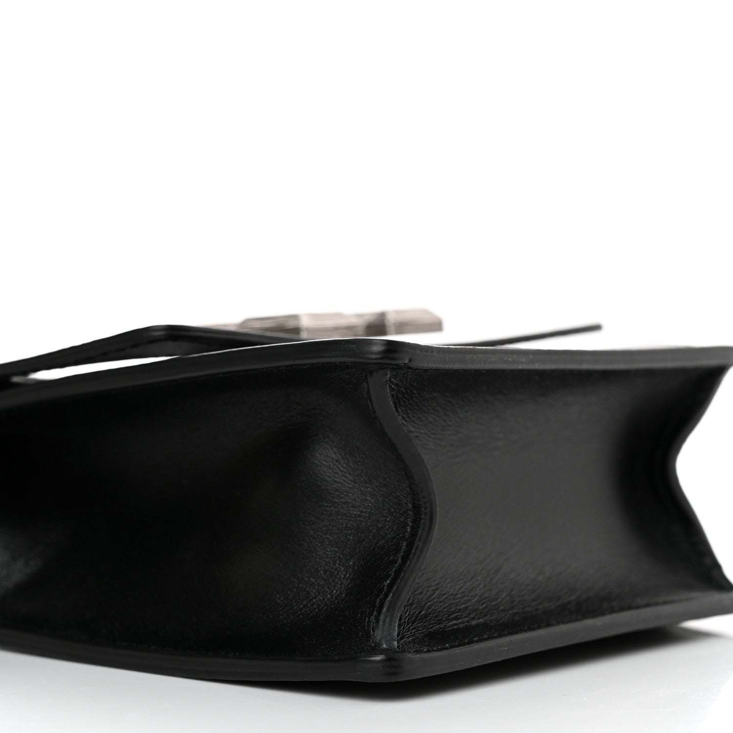 Off-White Calfskin Jitney 0.7 Meteor Bag Black 11 of 12