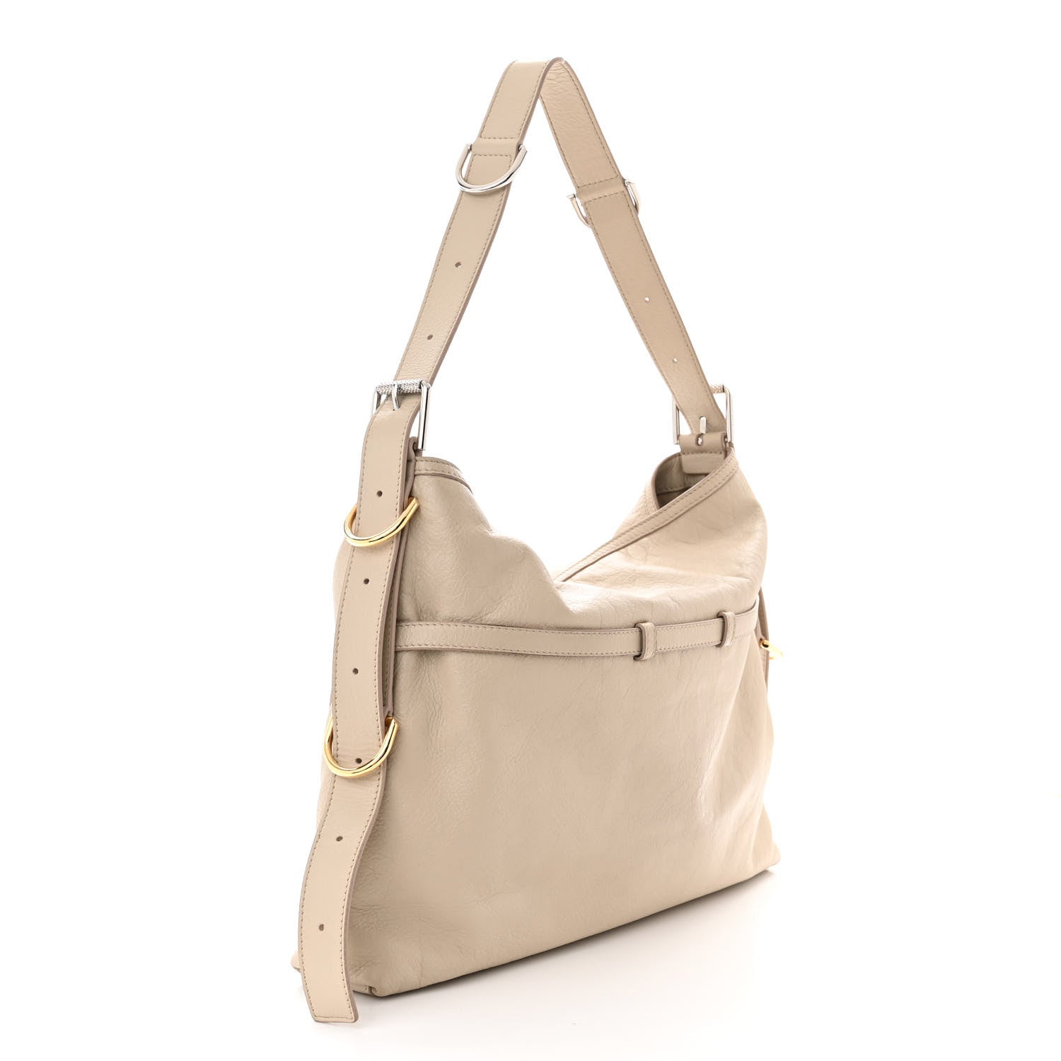 Givenchy Calfskin Medium Voyou Bag Natural Beige 3 of 12