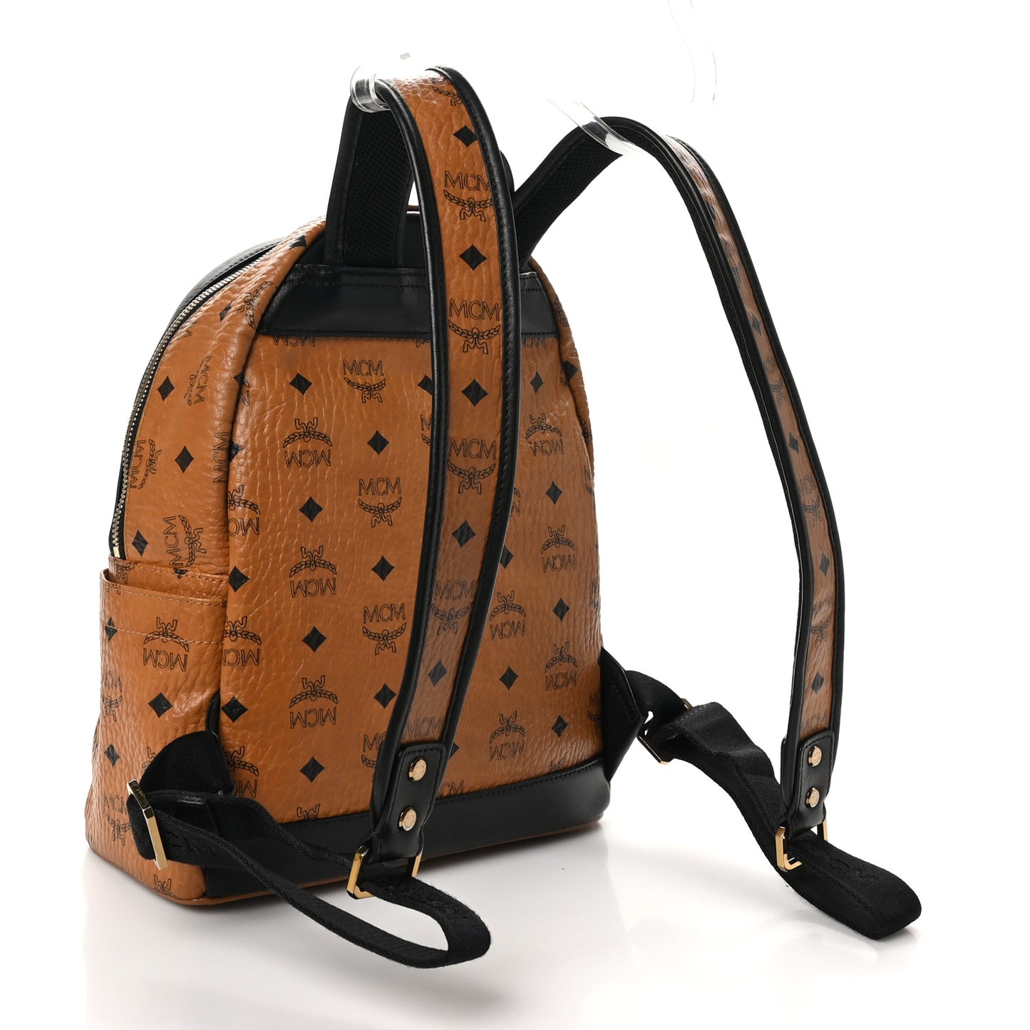 Visetos Small Stark Backpack Cognac Black