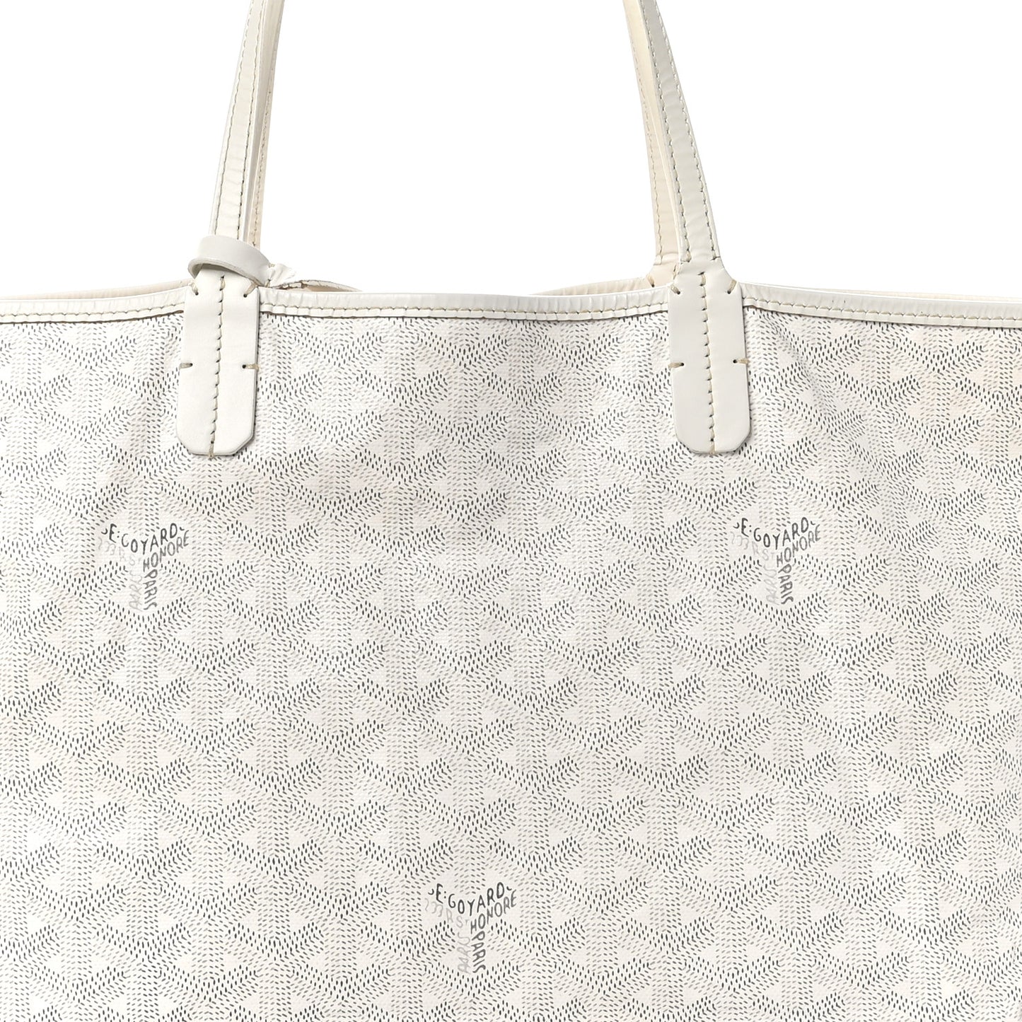 Goyardine Saint Louis PM White