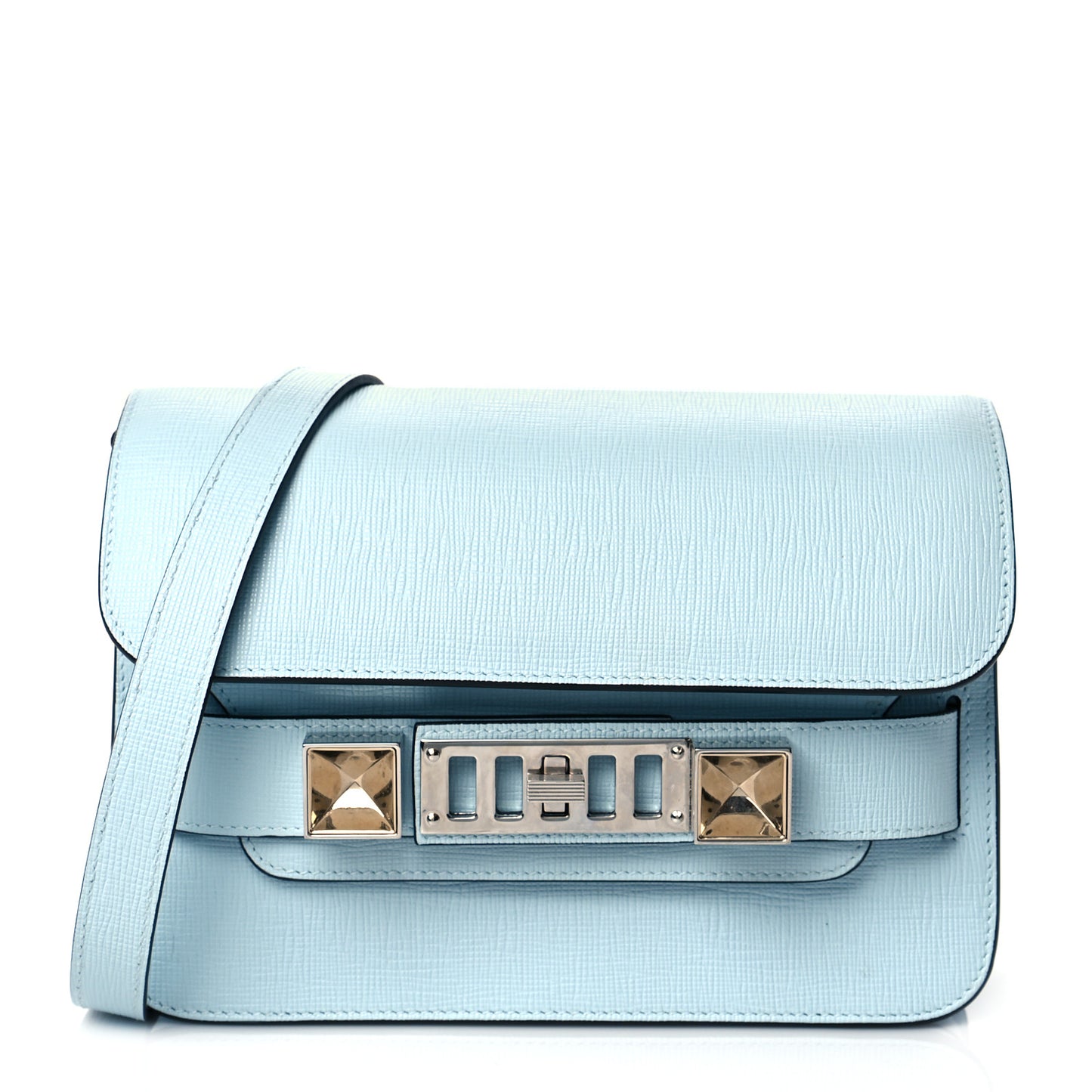 New Linosa Mini PS11 Classic Shoulder Bag Baby Blue