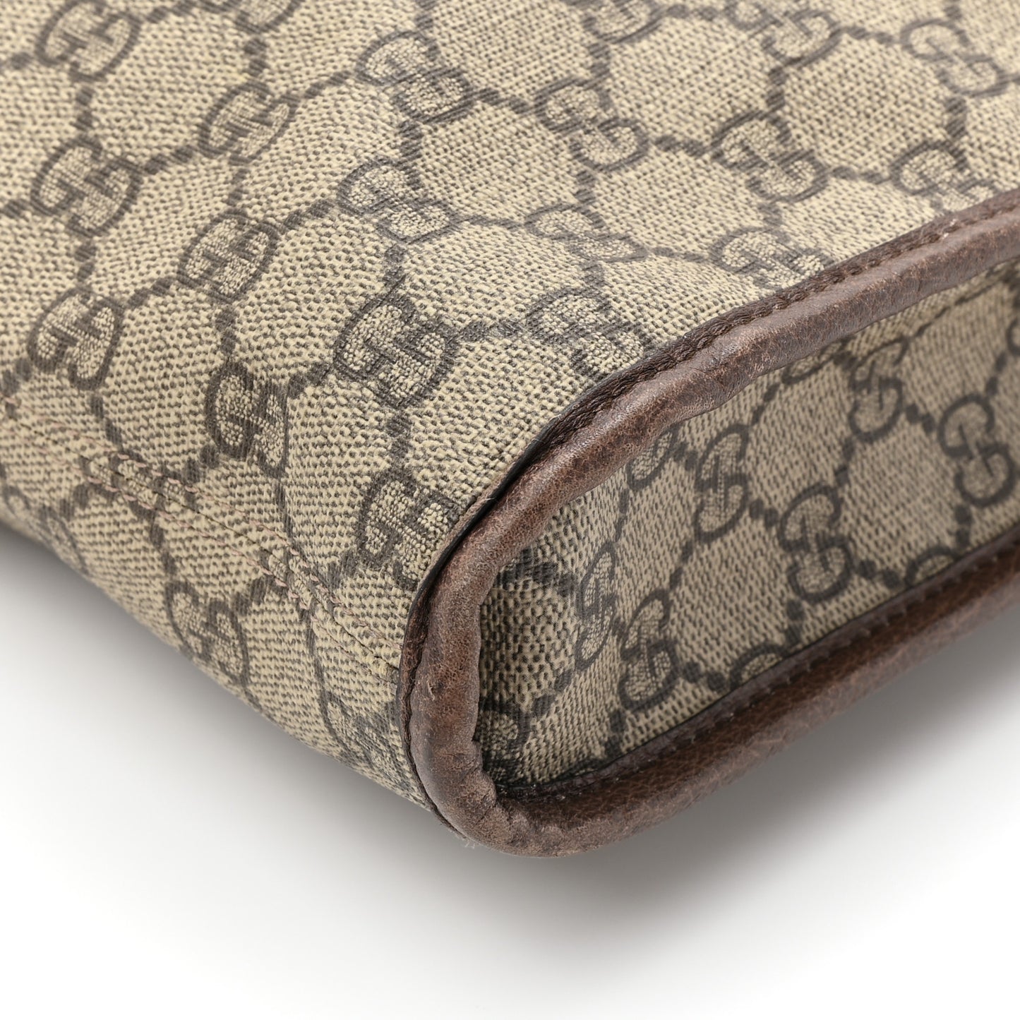 GG Supreme Monogram Large Rajah Chain Tote Beige New Acero
