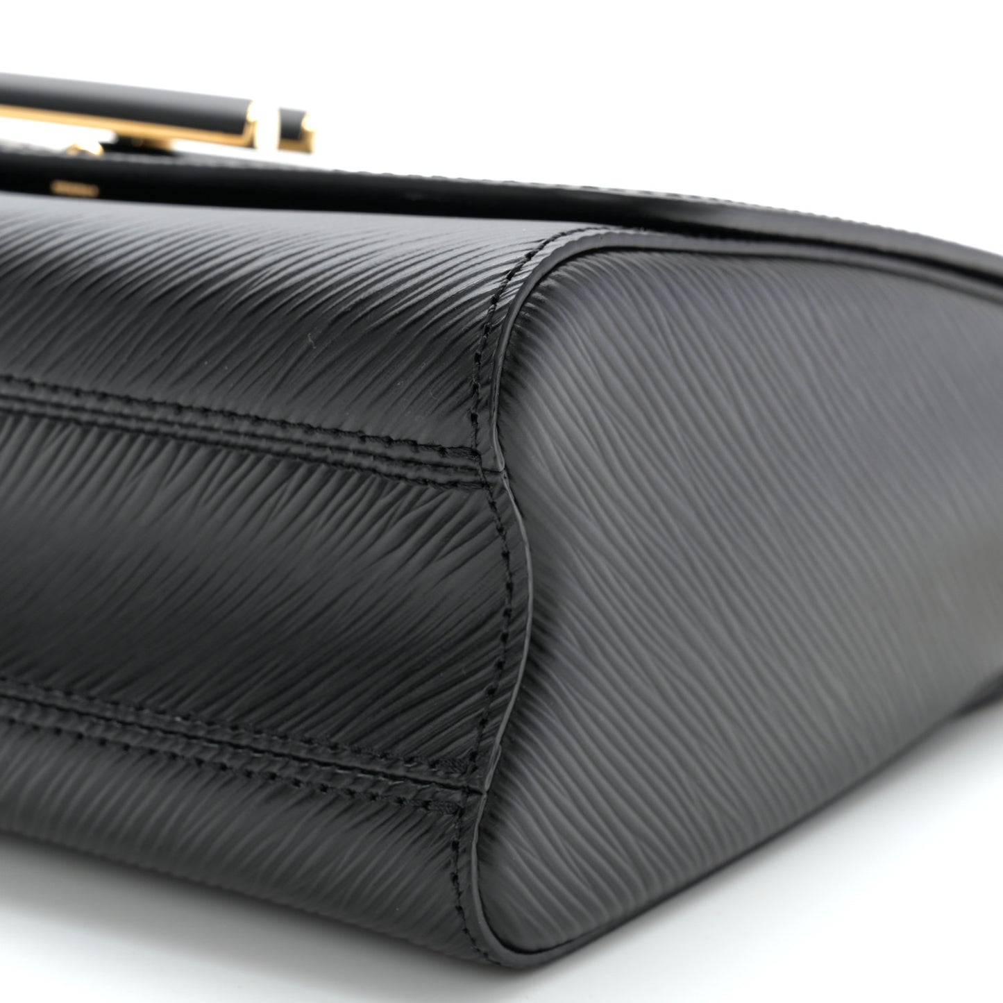 Epi Twist Shoulder Bag MM Matte Black