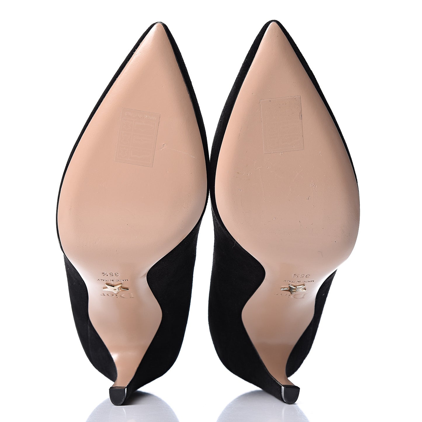 Suede Pumps 35.5 Black