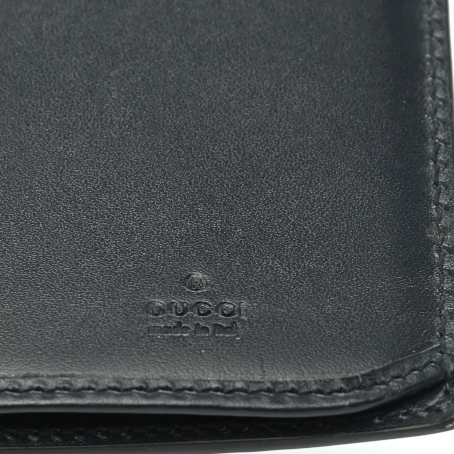 Gucci Guccissima Long Wallet Black 10 of 18