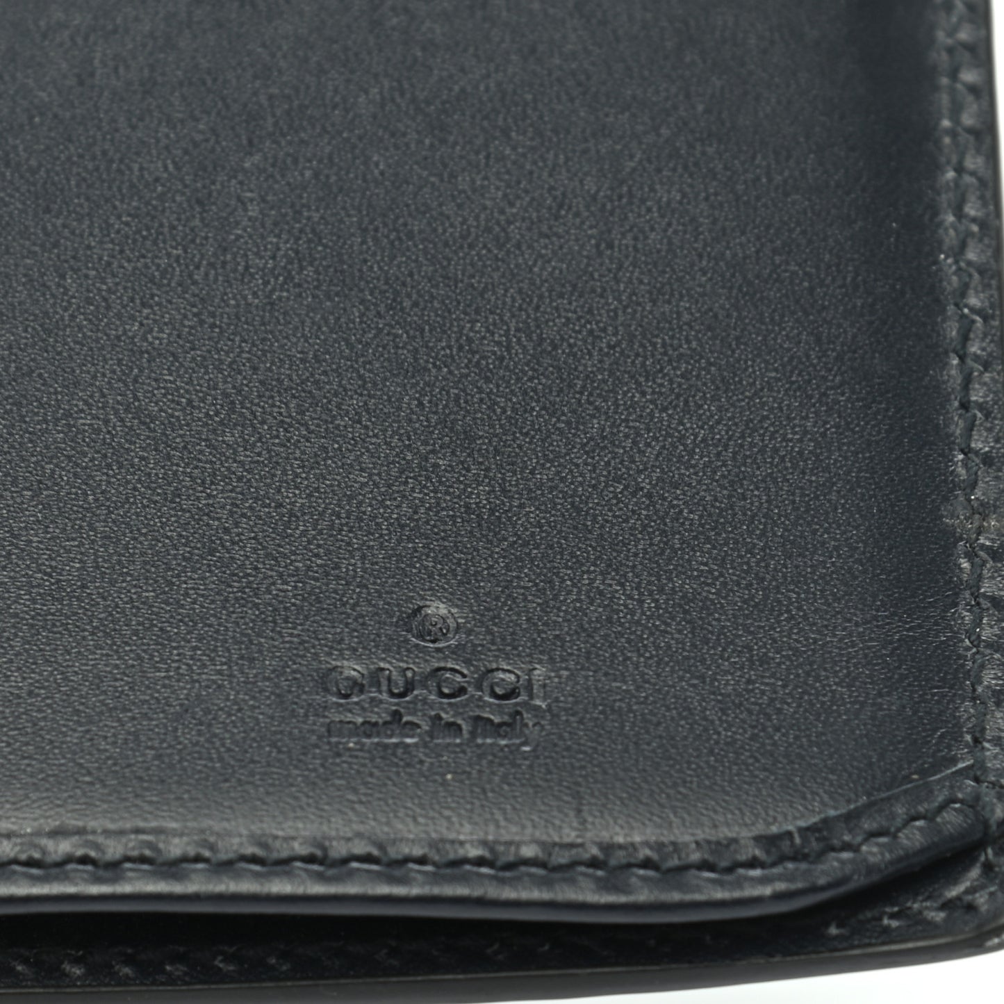 Guccissima Long Wallet Black