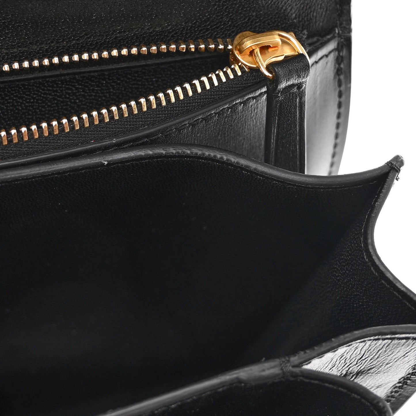 Box Calfskin Medium Classic Box Flap Bag Black