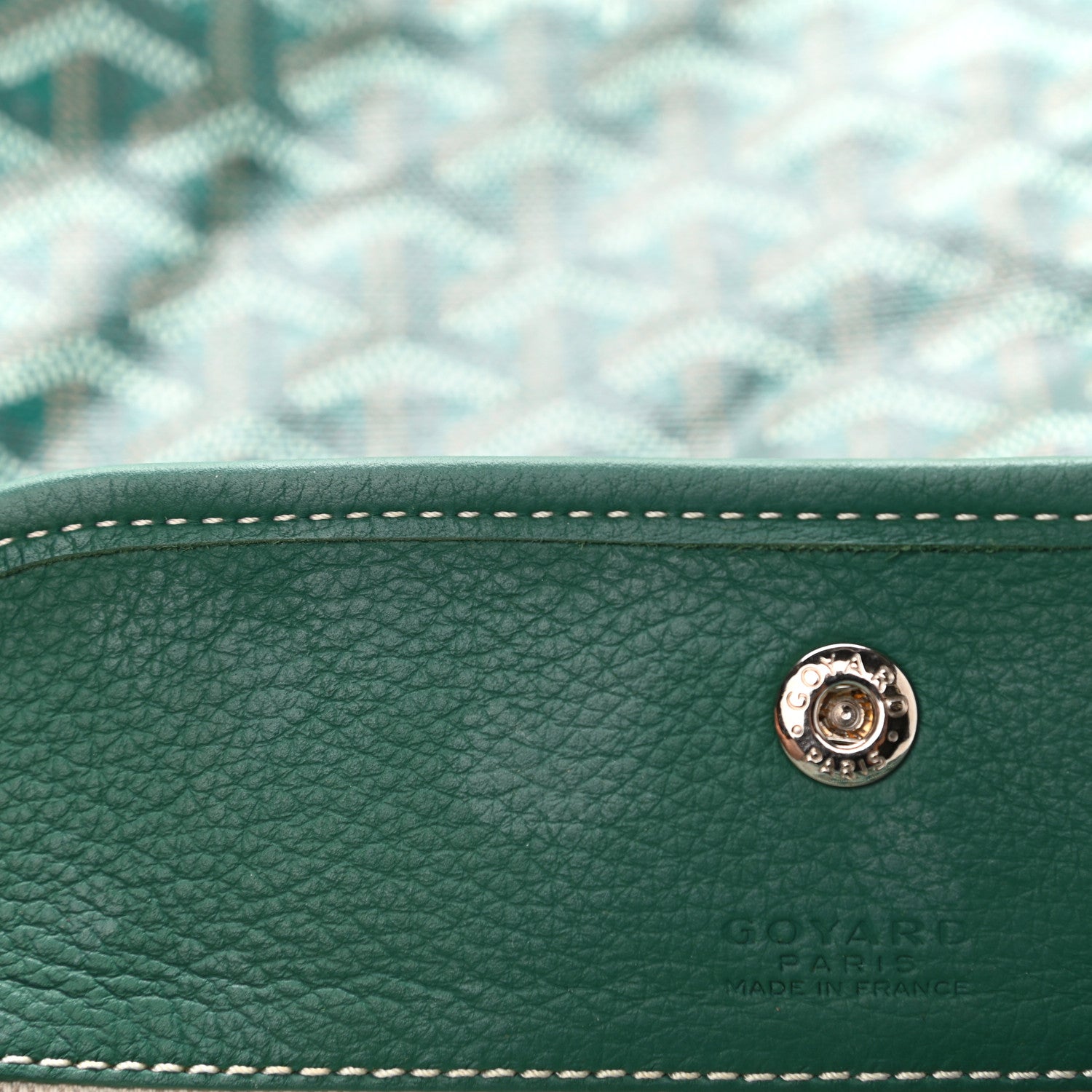 Goyard Goyardine Saint Louis GM Green 10 of 12