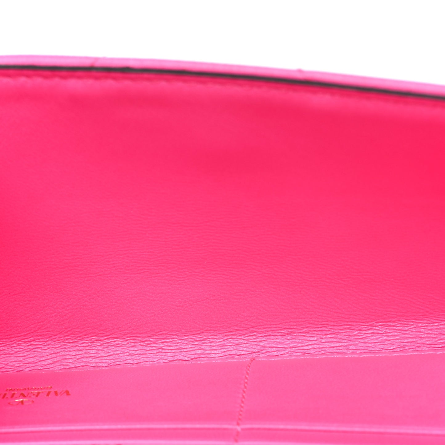 Nappa Roman Stud Wallet On Chain Pink PP