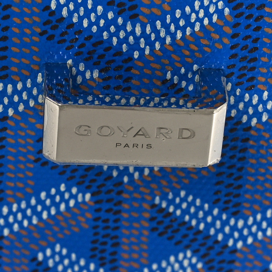 Goyardine Belvedere II MM Messenger Bag Sky Blue