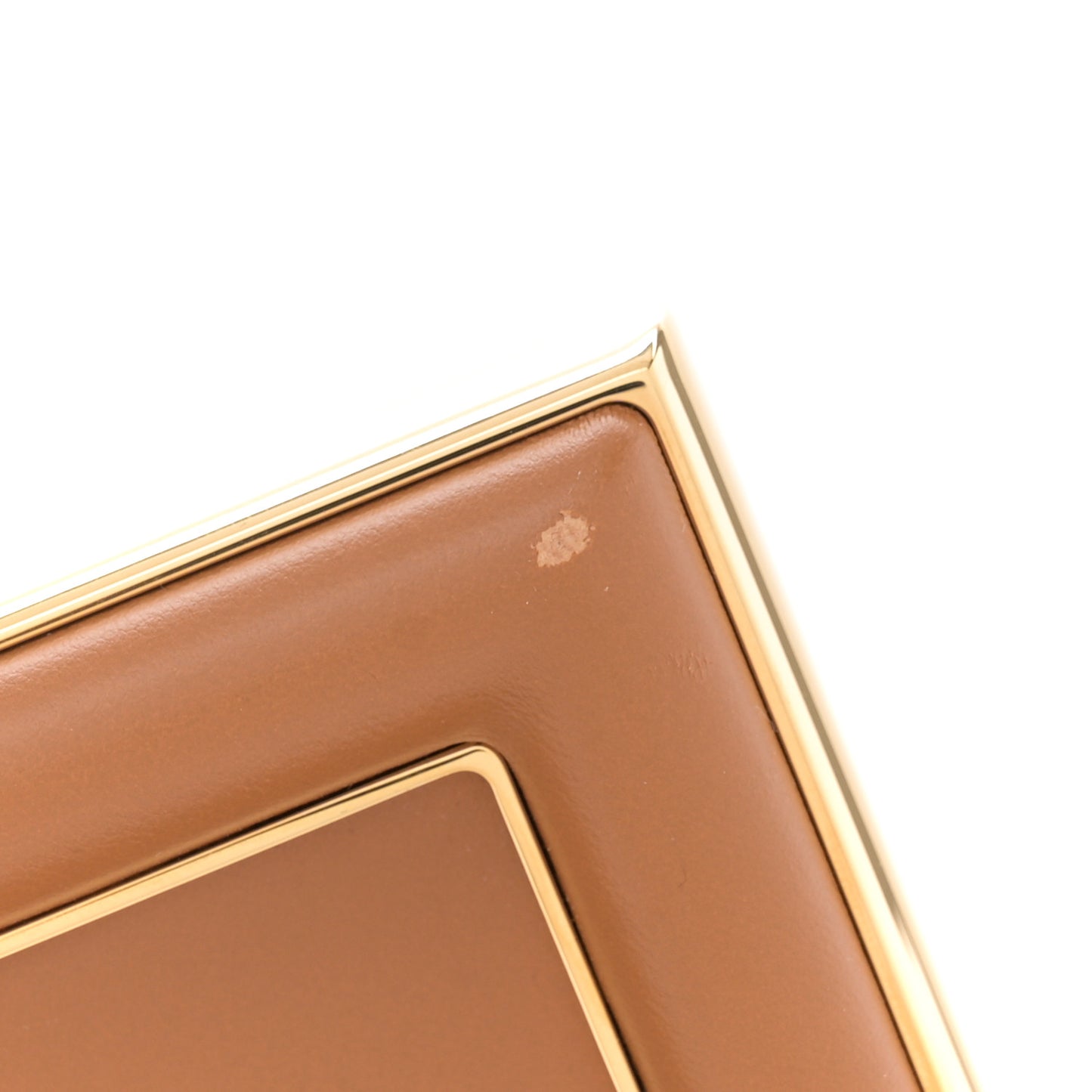 Shiny Nappa Small Fendi First Caramello