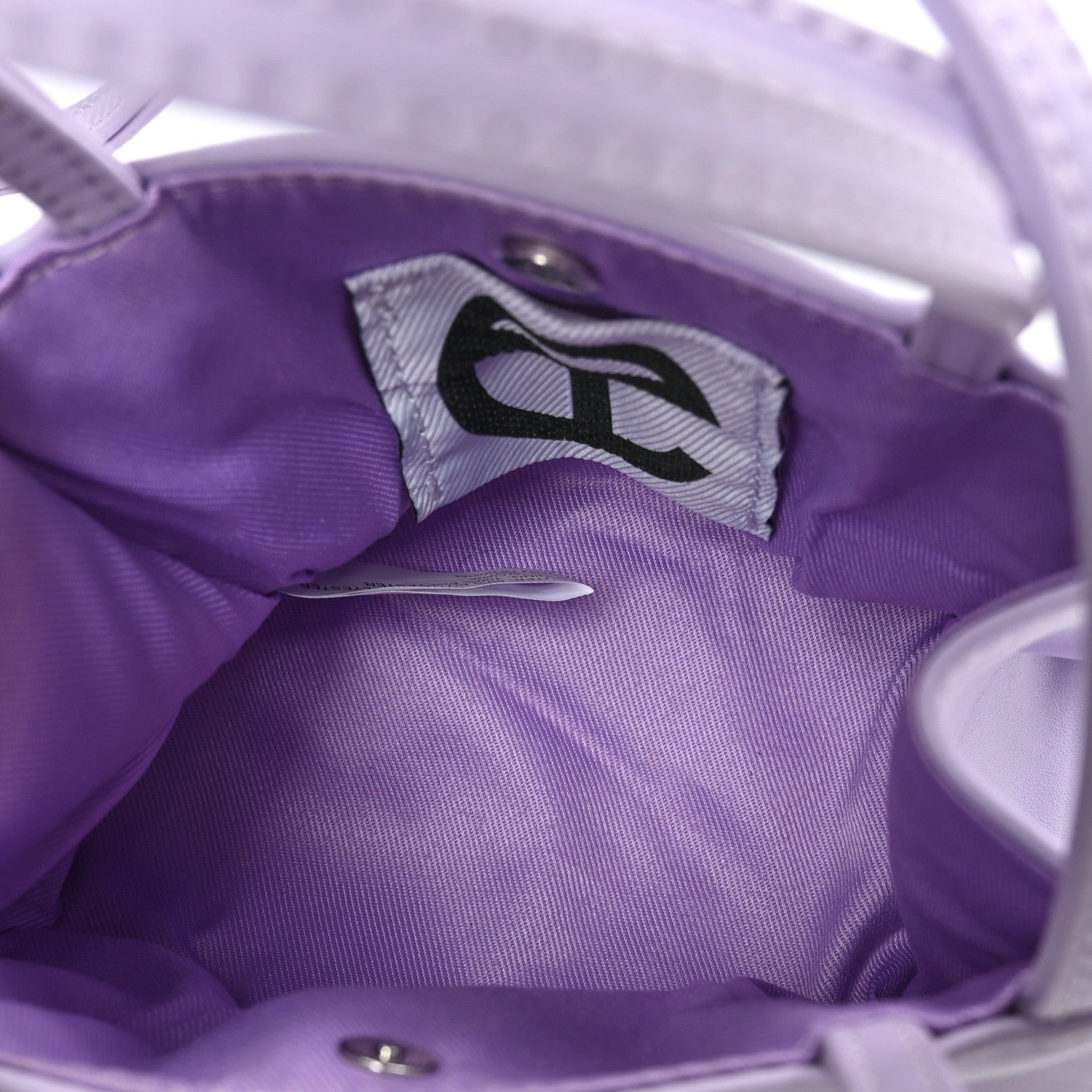 Telfar Vegan Leather Small Shopping Bag Lavender 5 of 6