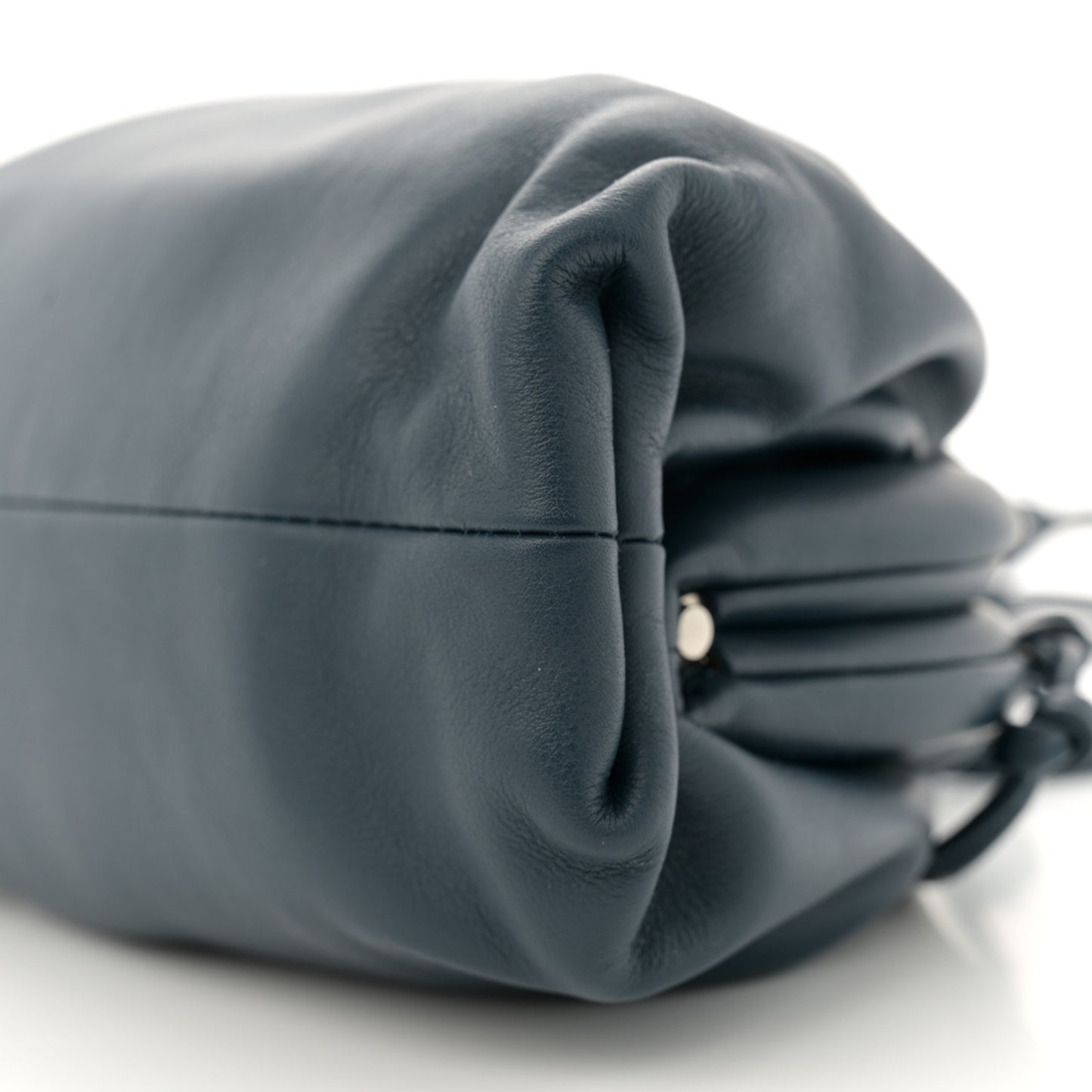 Butter Calfskin The Mini Pouch Deep Blue