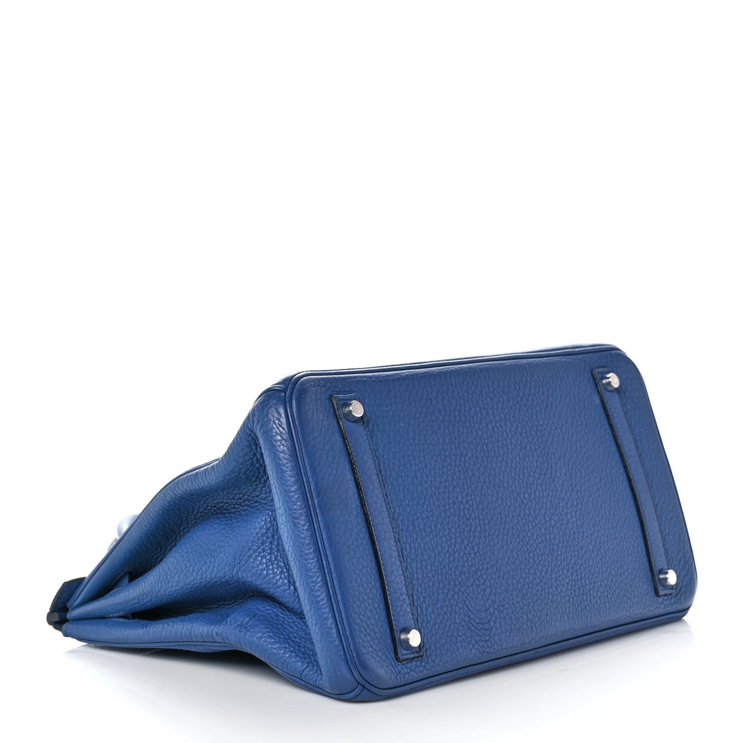 Taurillon Clemence Birkin 35 Bleu Brighton