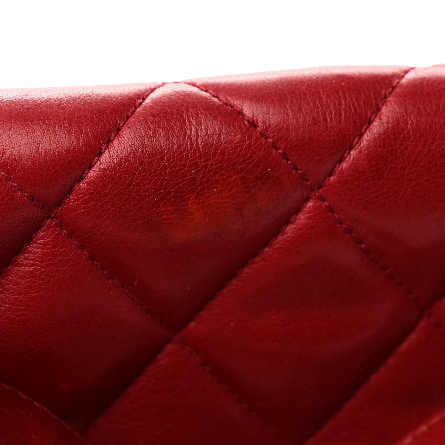 Lambskin Quilted Flap Waist Belt Bag 75 30 75 30 Red