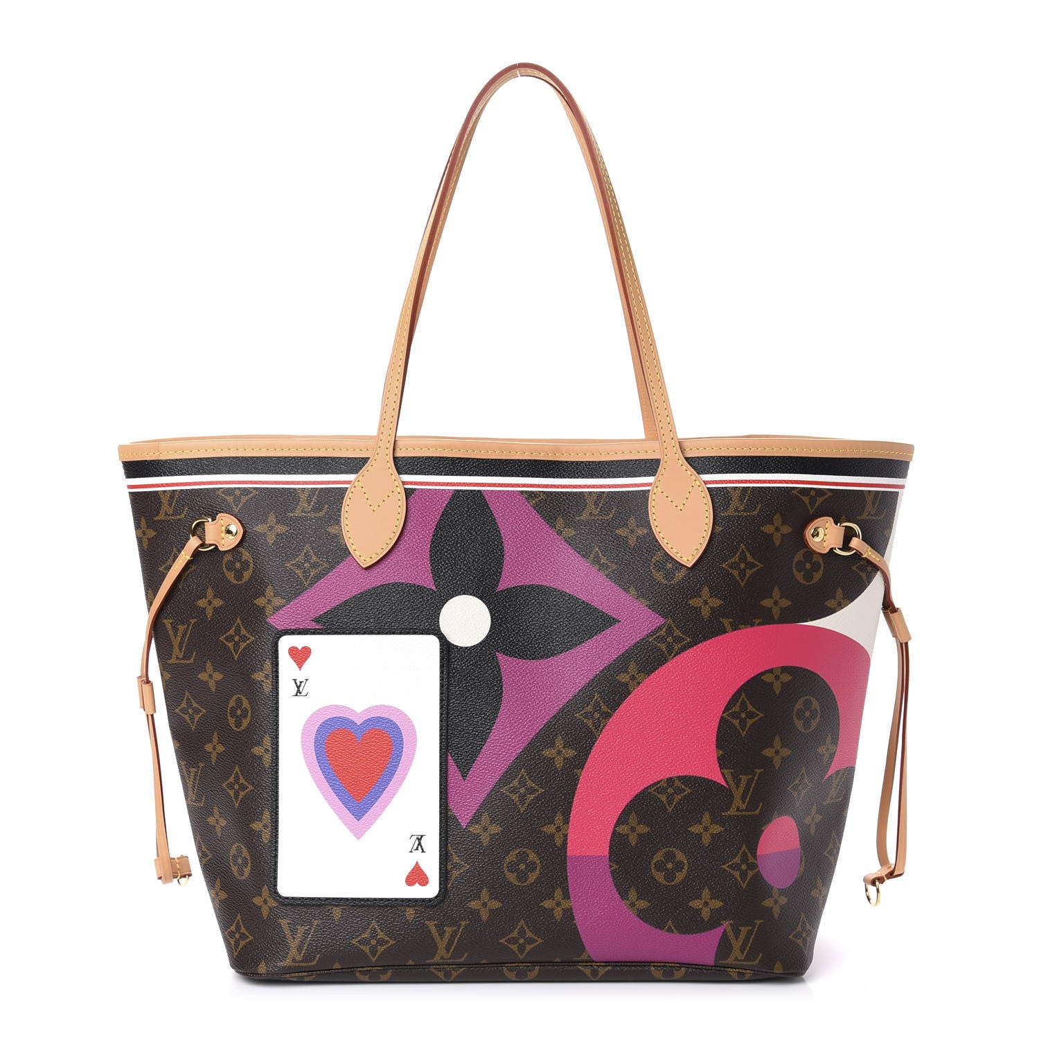Louis Vuitton Monogram Game On Neverfull MM 1 of 10