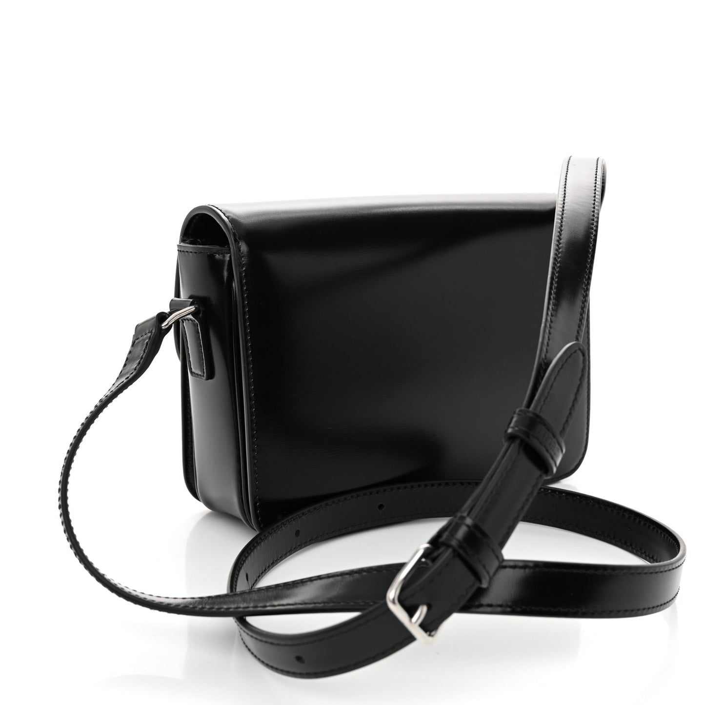 Shiny Calfskin Teen Triomphe Black
