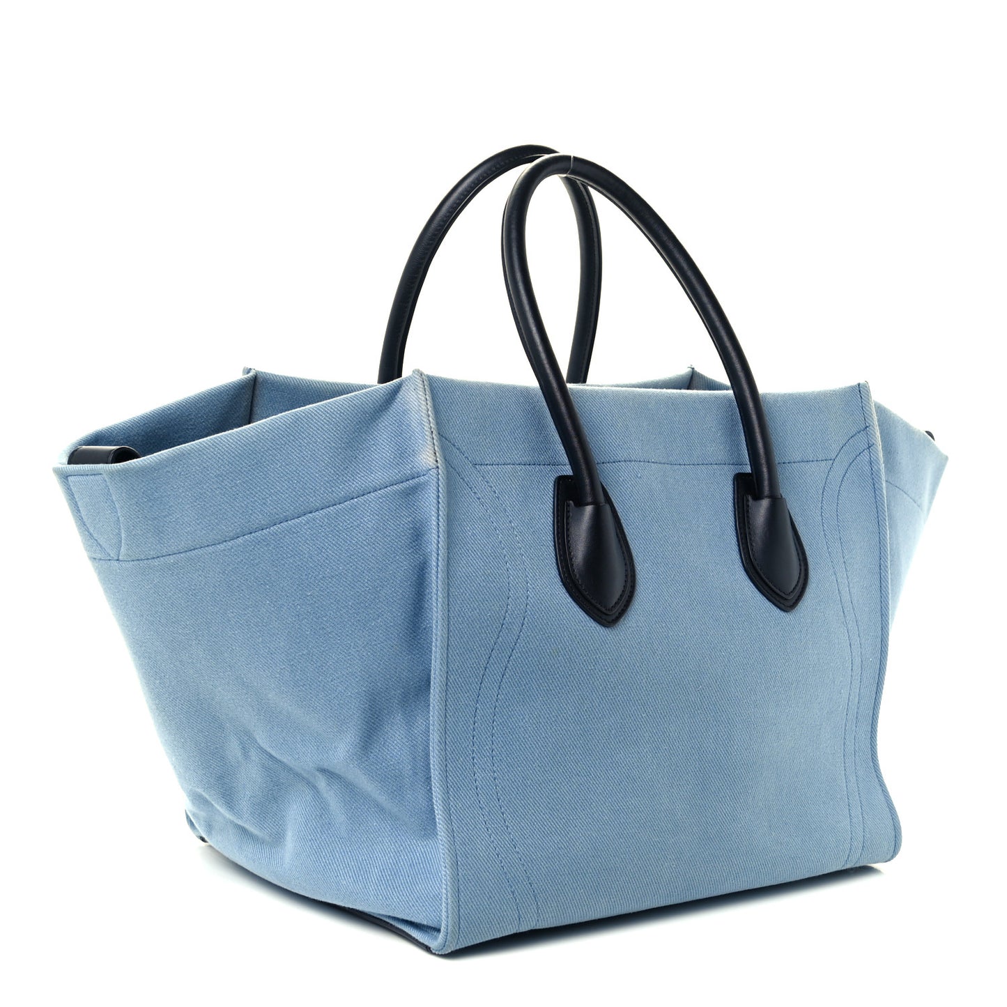 Cotton Canvas Medium Phantom Luggage Blue