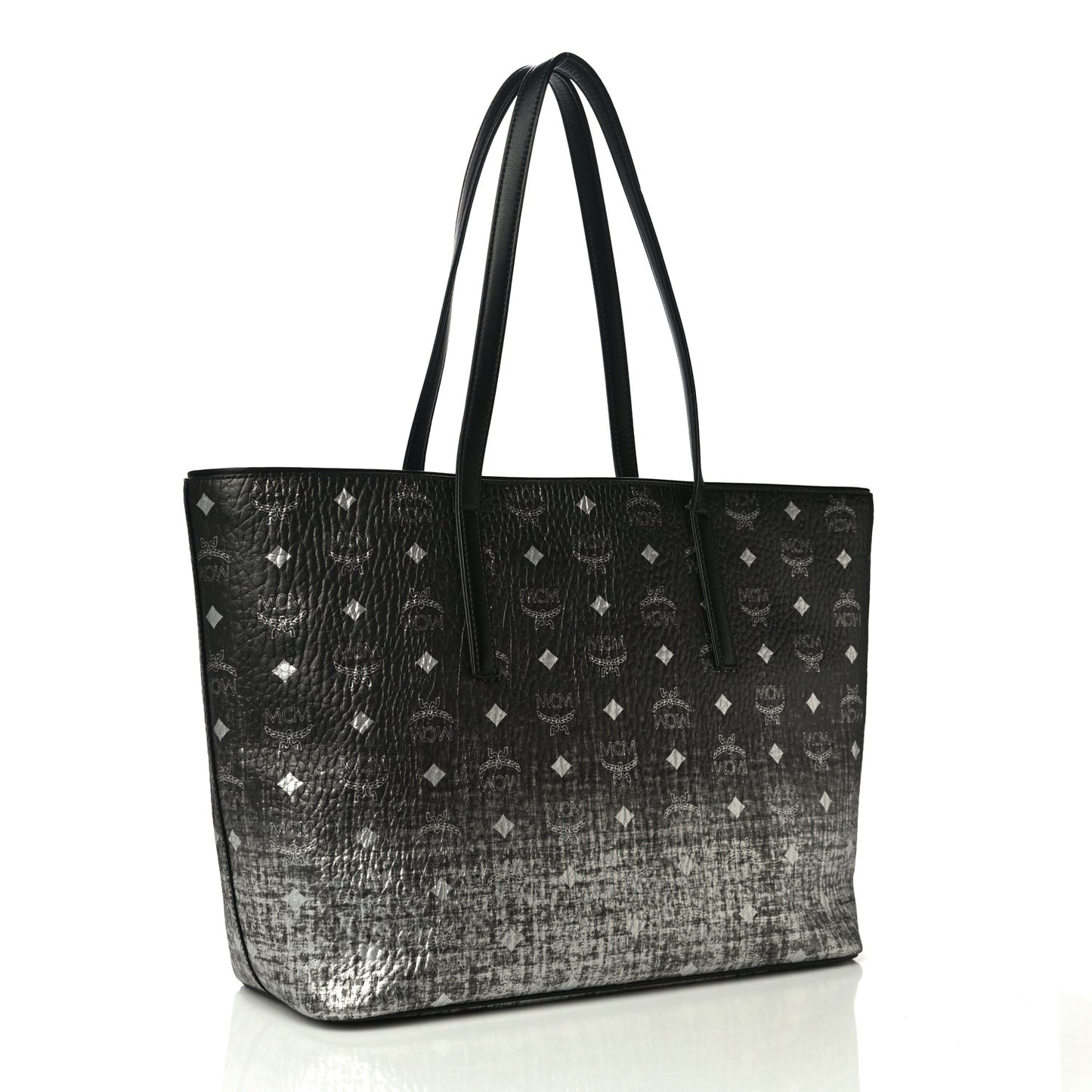 Gradation Visetos Medium Anya Shopper Tote Black