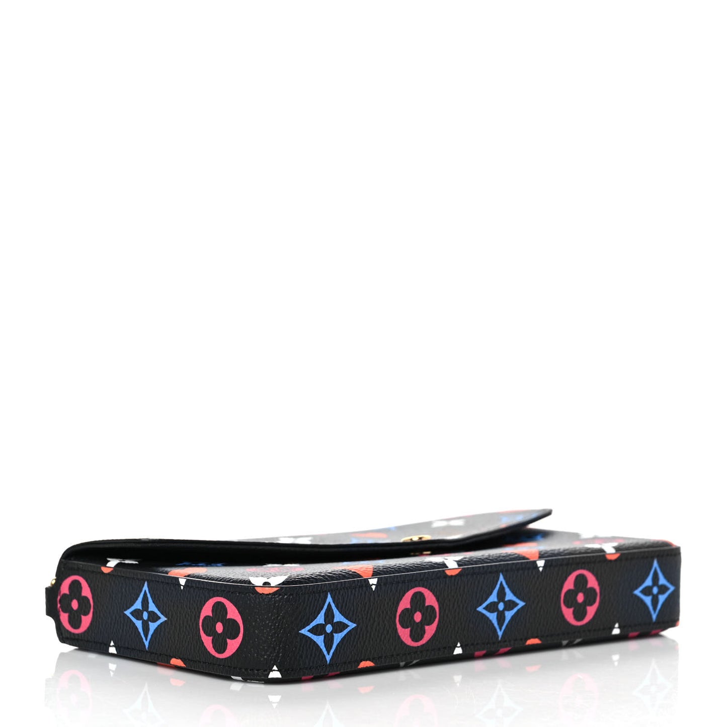 Game On Felicie Chain Wallet Black