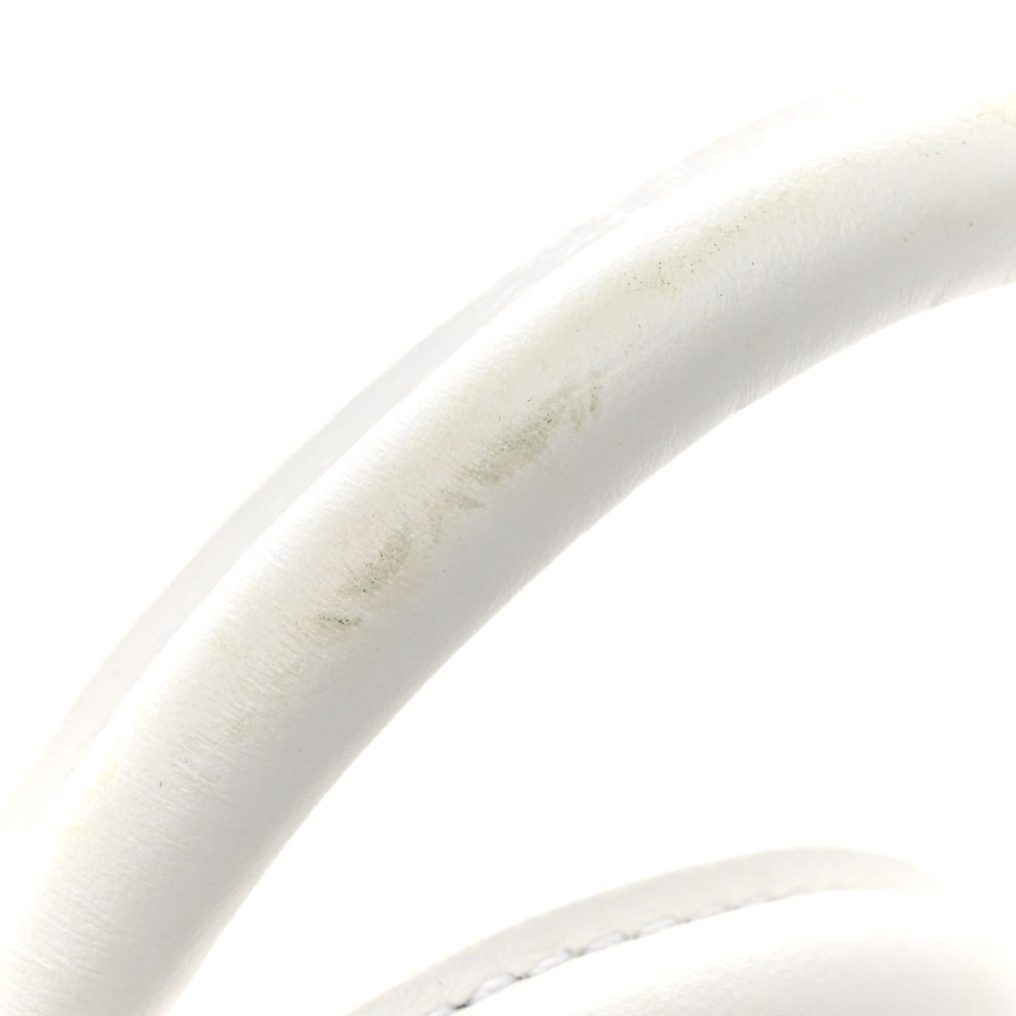 Smooth Calfskin Le Chiquito Noeud White