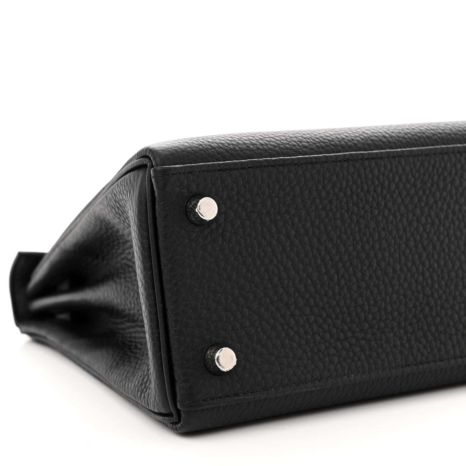 Hermes Togo Kelly Retourne 25 Black 9 of 10