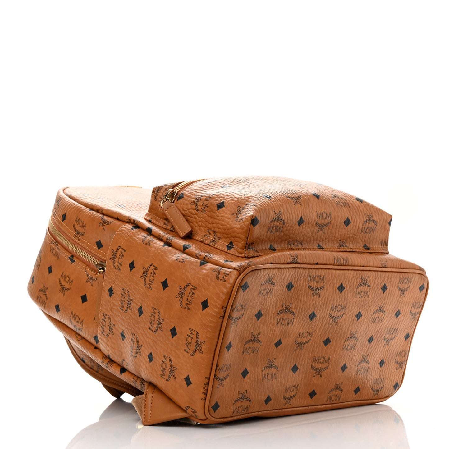 Visetos Mens Medium Stark Backpack Cognac