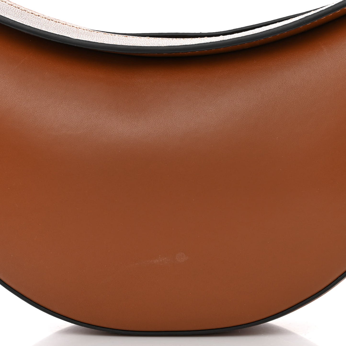Satin Calfskin Jacquard Luna Bag Pecan