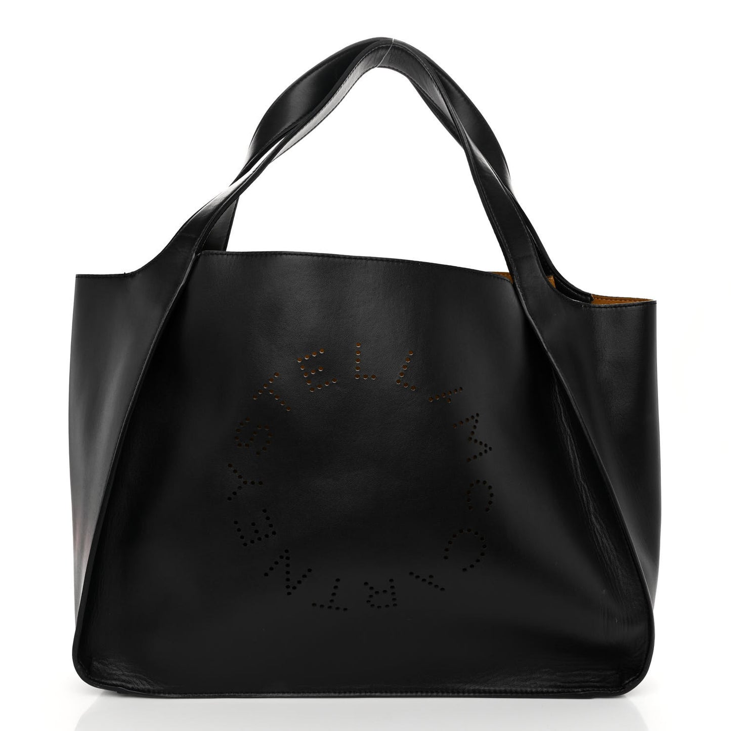 Eco Alter Nappa East West Perforated Tote Black