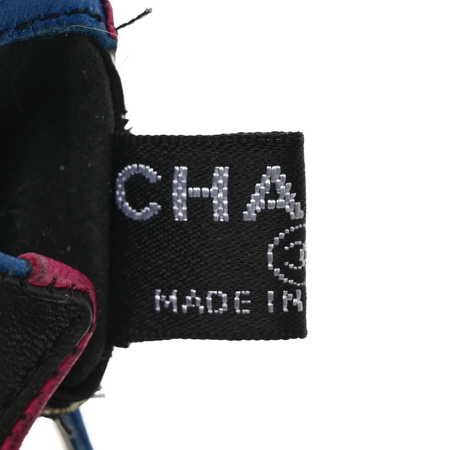 Lambskin PVC CC Gloves 7.5 Black Multi