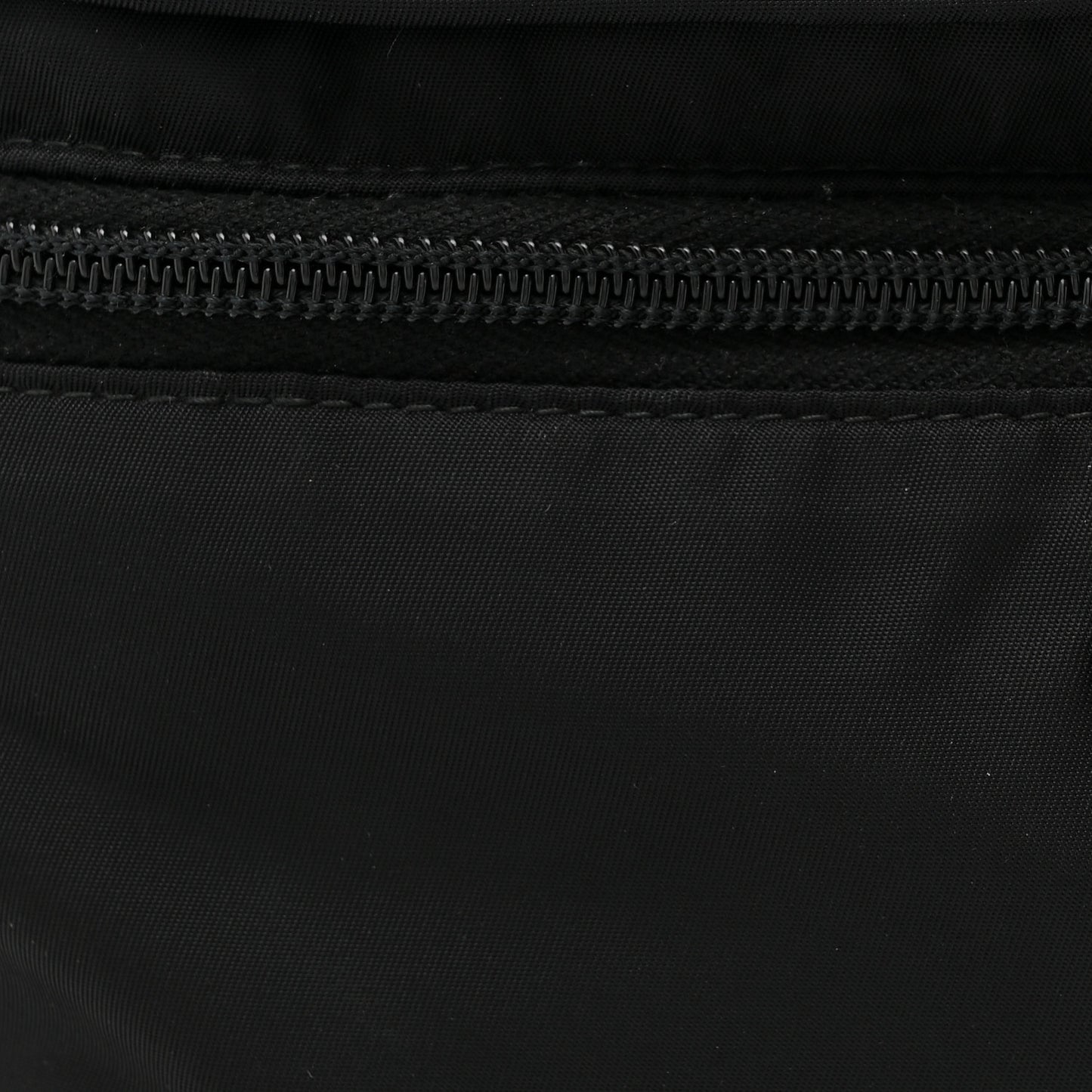 Re-Nylon Saffiano Convertible Belt Bag Black