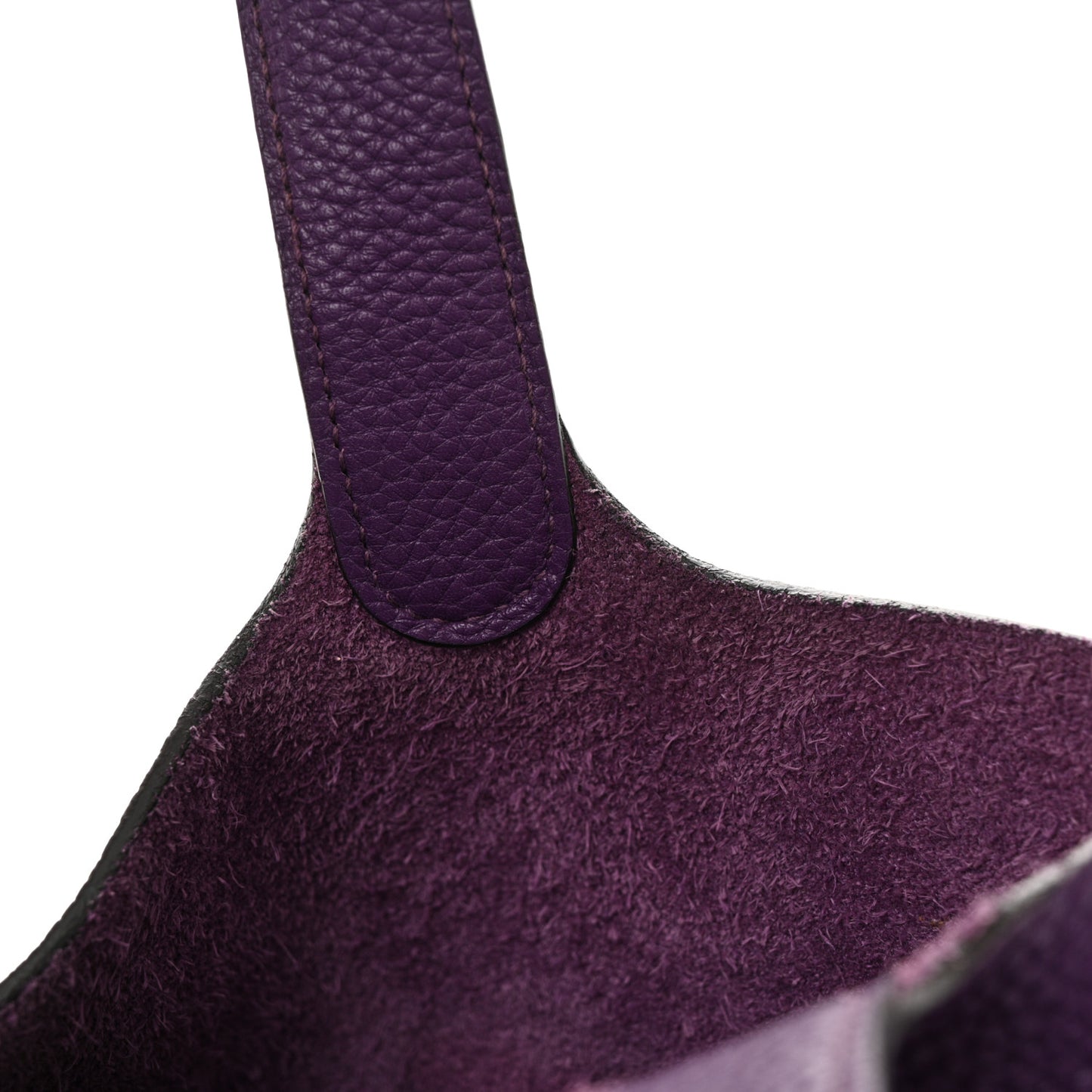 Taurillon Clemence Picotin Lock 22 MM Ultraviolet