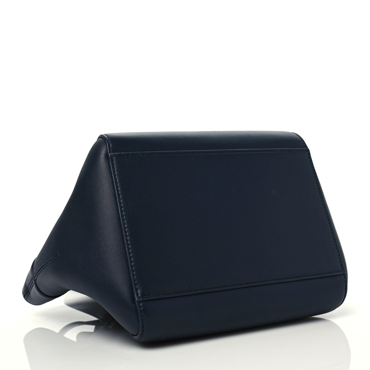 Loewe Calfskin Small Hammock Nugget Shoulder Bag Navy 4 of 8