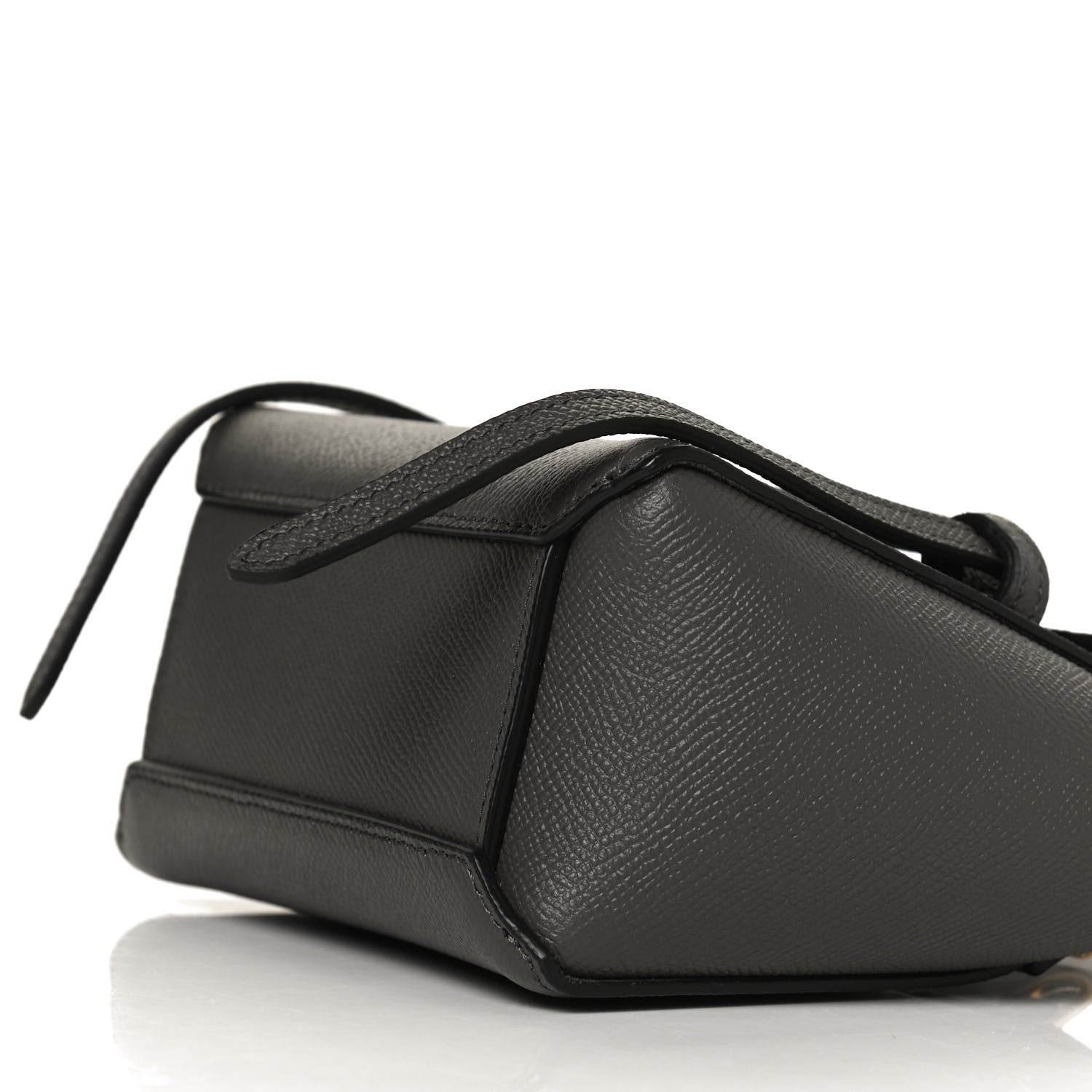 Celine Grained Calfskin Pico Belt Bag Grey 10 of 10