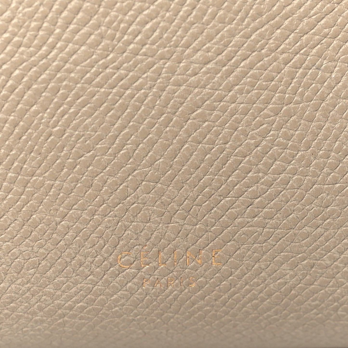 Grained Calfskin Nano Belt Bag Light Taupe