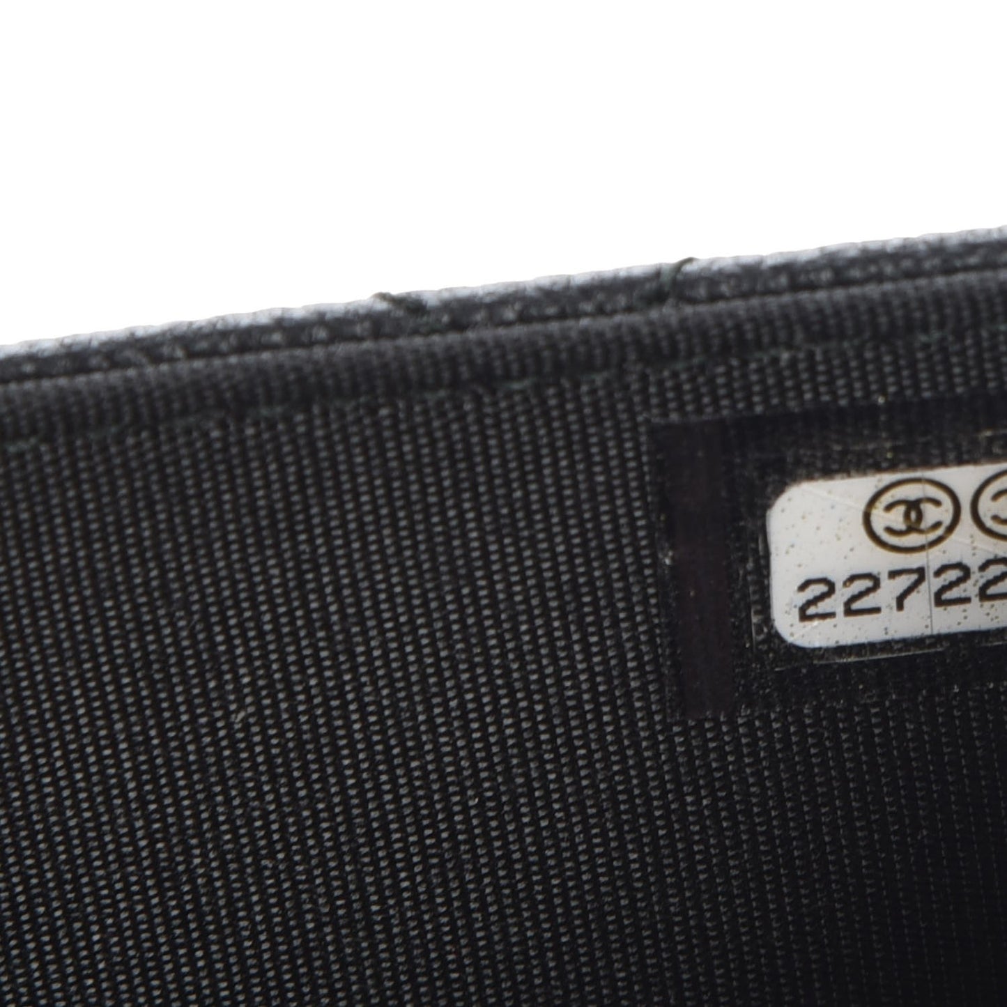 Caviar Quilted Boy Wallet On Chain WOC Black